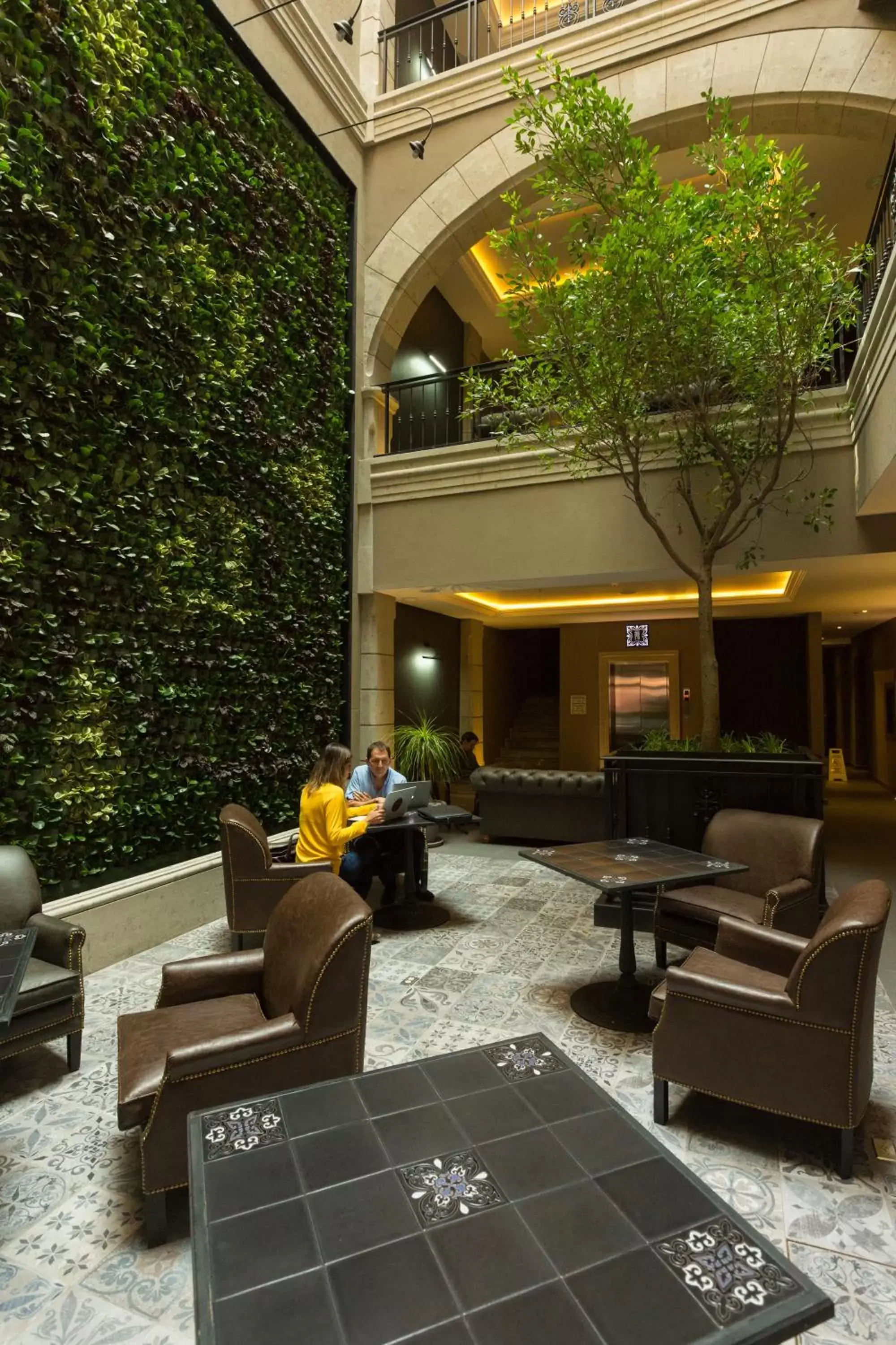 Patio, Lobby/Reception in Historico Central, Fine Coffee Shop & Walking tour included