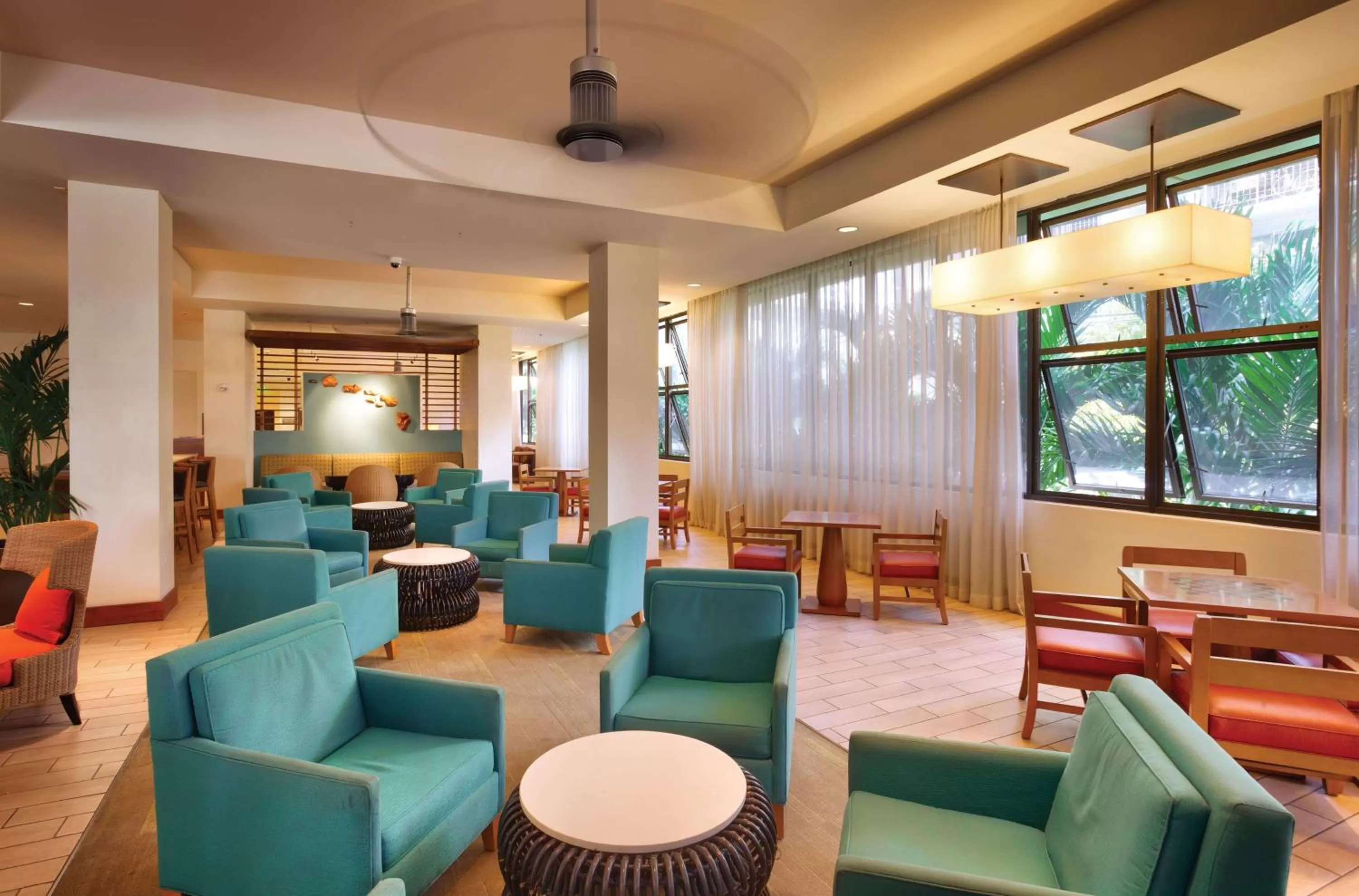 Lobby or reception in Hyatt Place Waikiki Beach