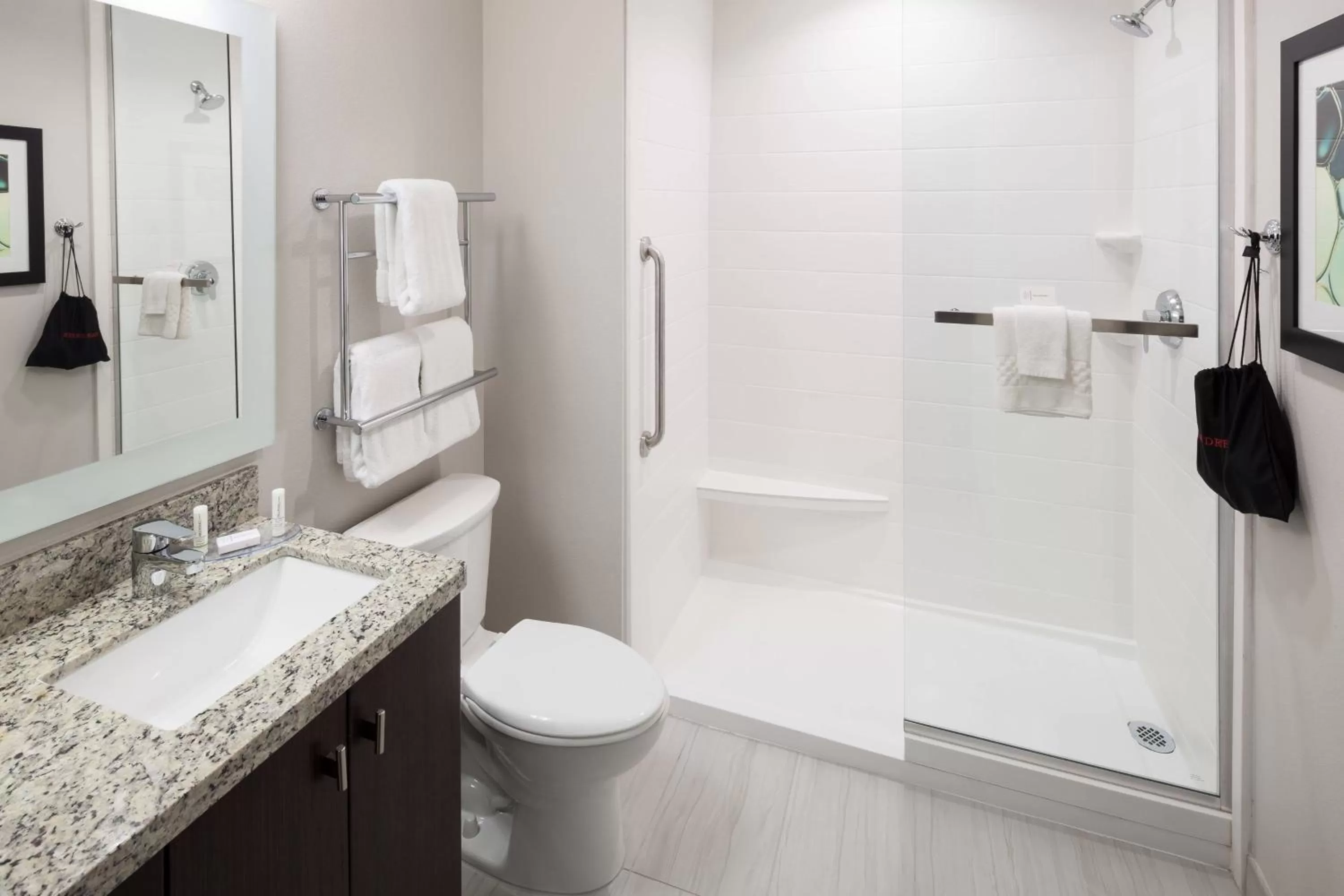 Bathroom in TownePlace Suites by Marriott Orlando at SeaWorld