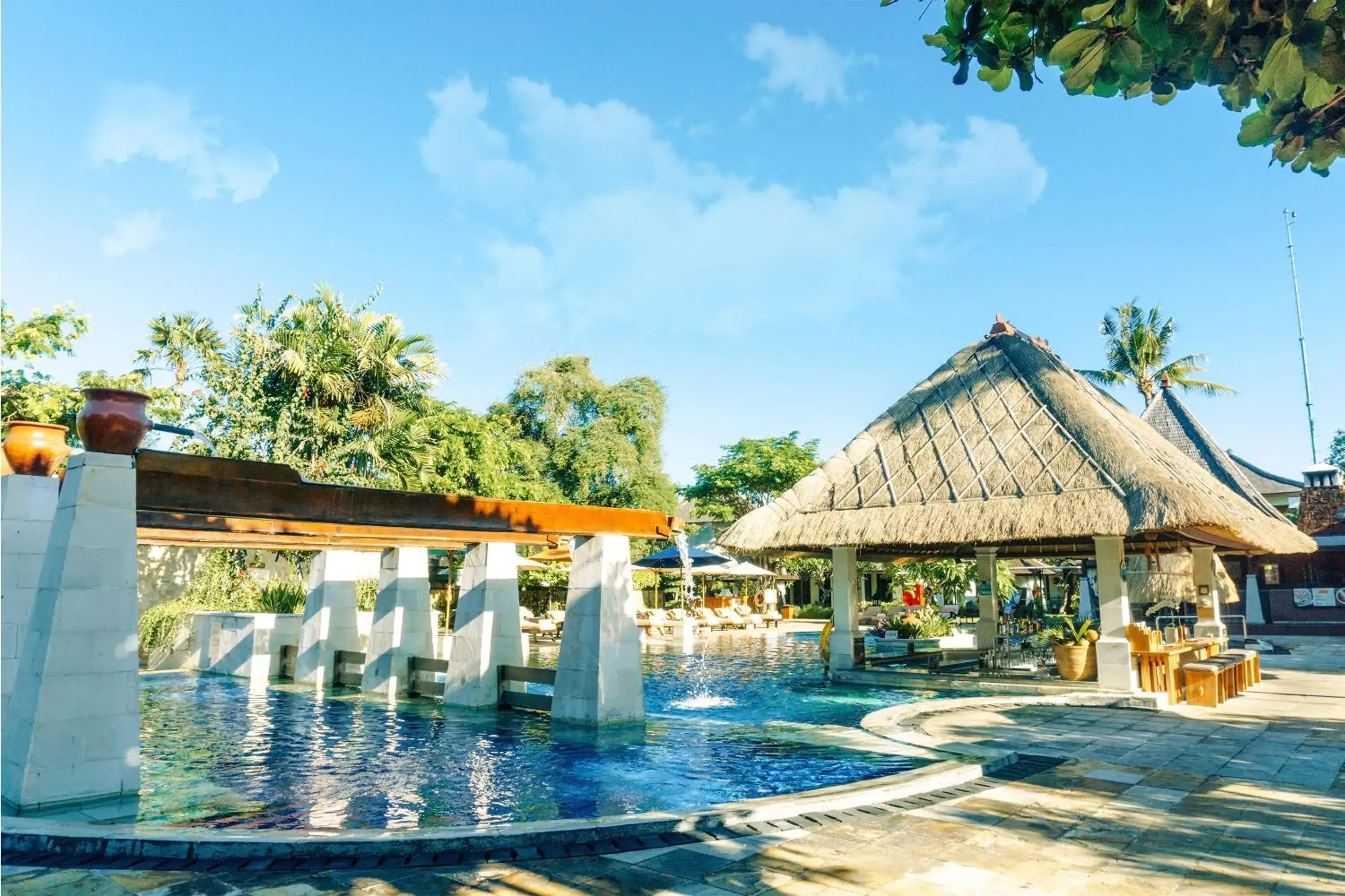 , Swimming Pool in Rama Beach Resort And Villas