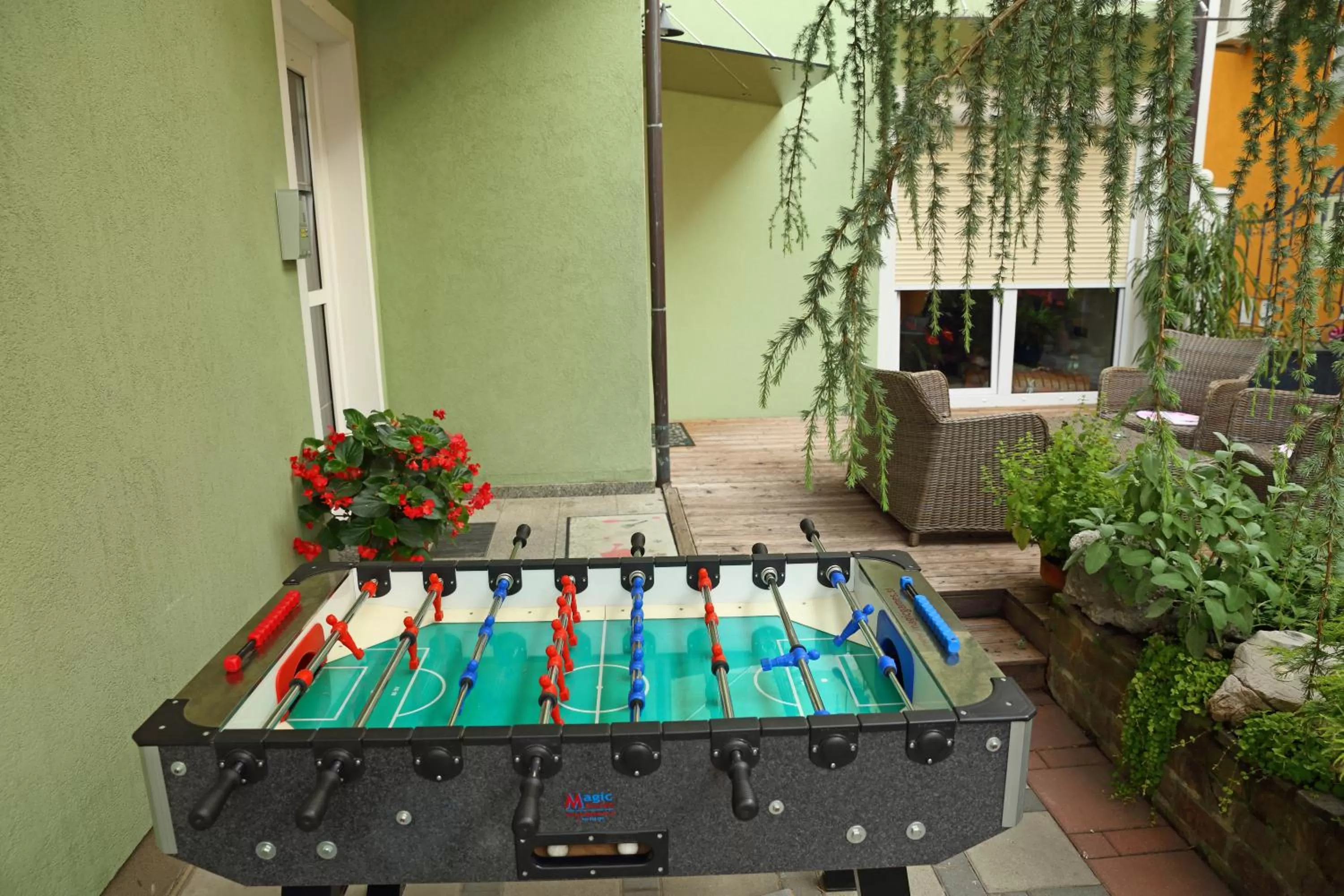 Evening entertainment in Hostel Sonce