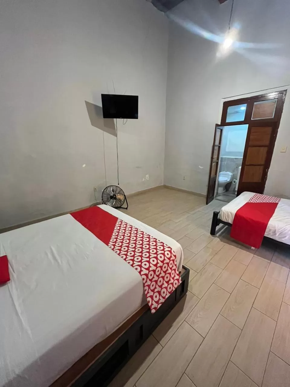 Bed in Hotel Queretaro