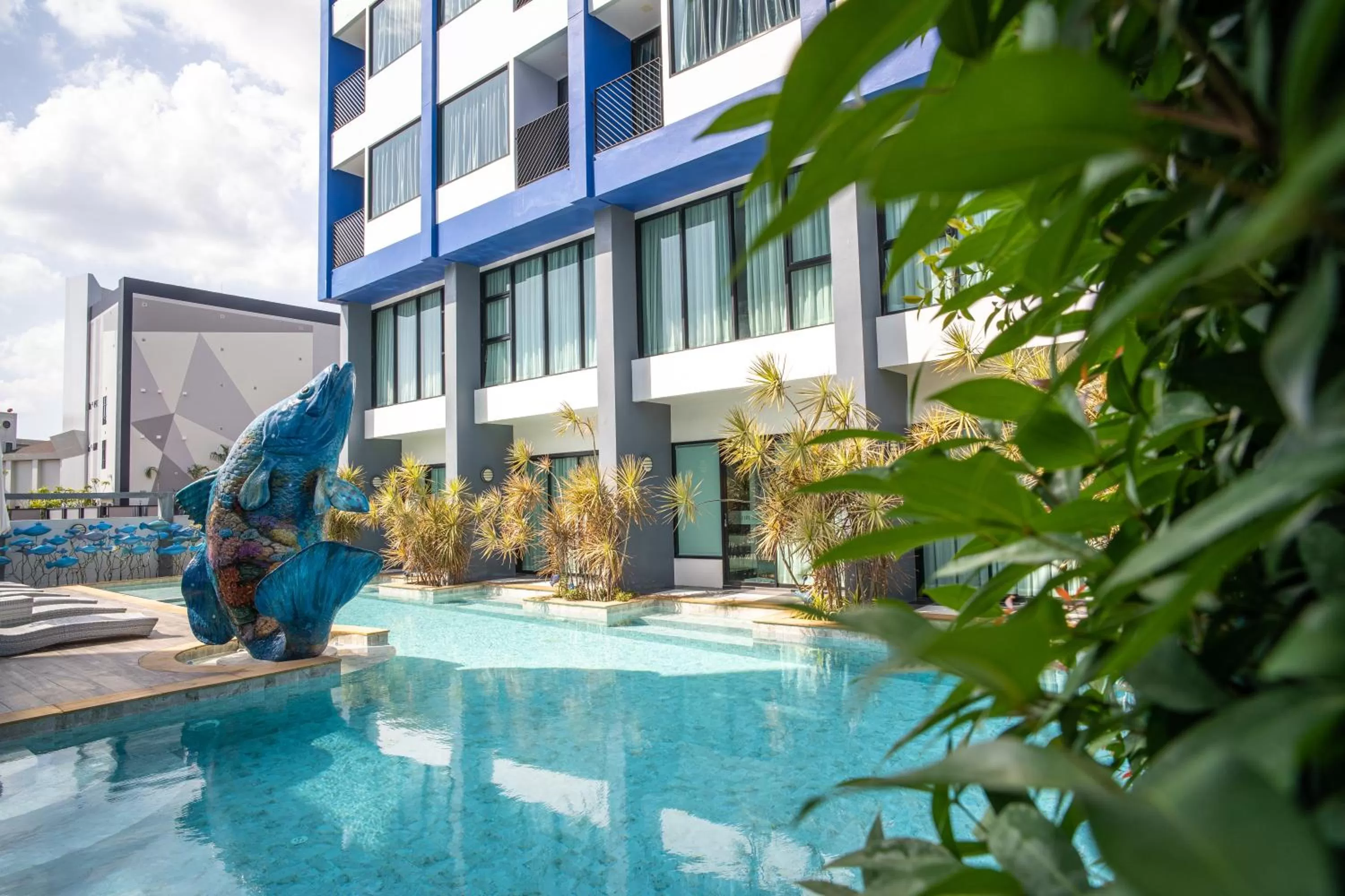 Property building in Krabi SeaBass Hotel