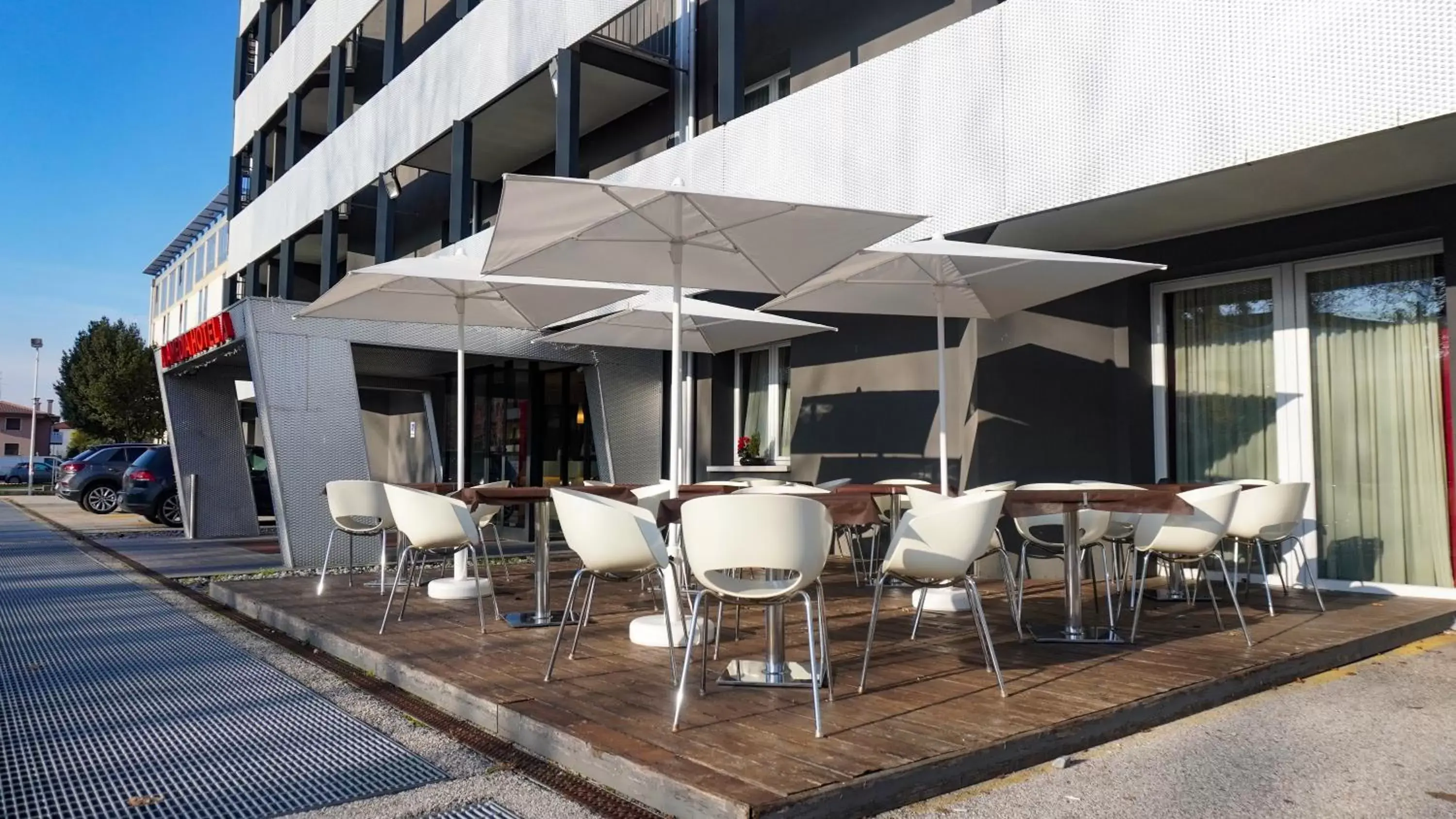 Balcony/Terrace in AMEDIA Hotel