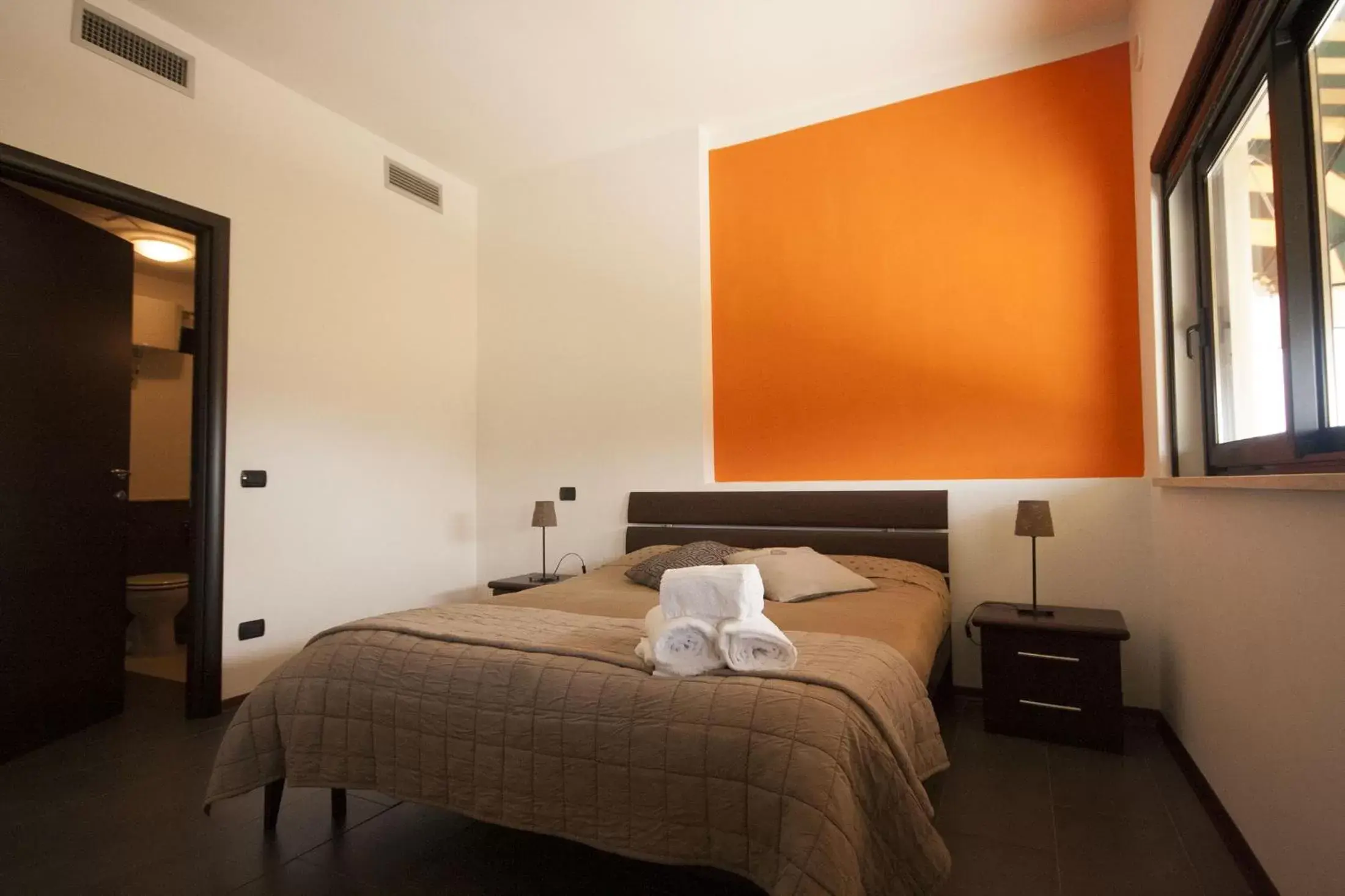 Bedroom, Bed in Della Piana Residence