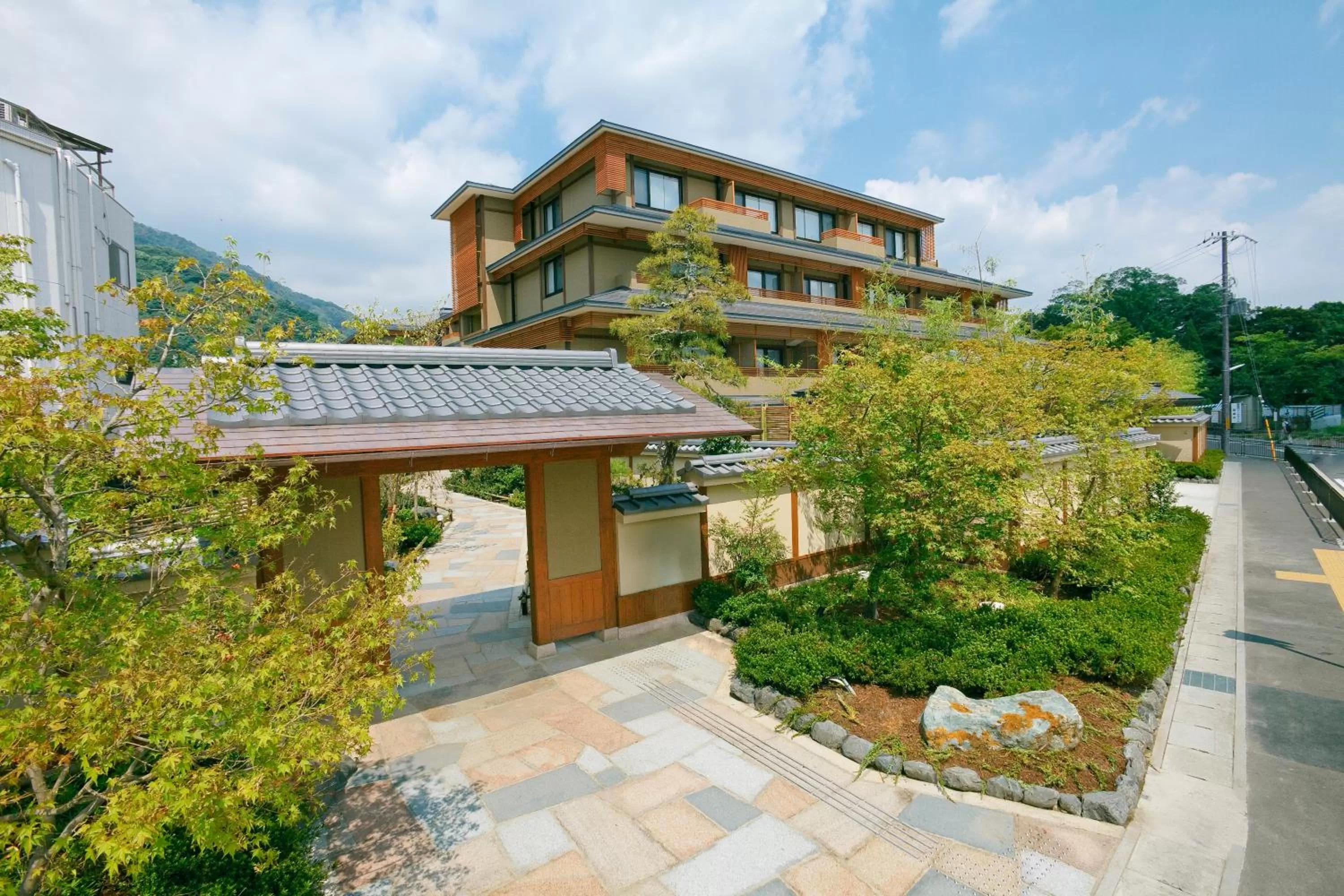 Property building in Kadensho, Arashiyama Onsen, Kyoto - Kyoritsu Resort