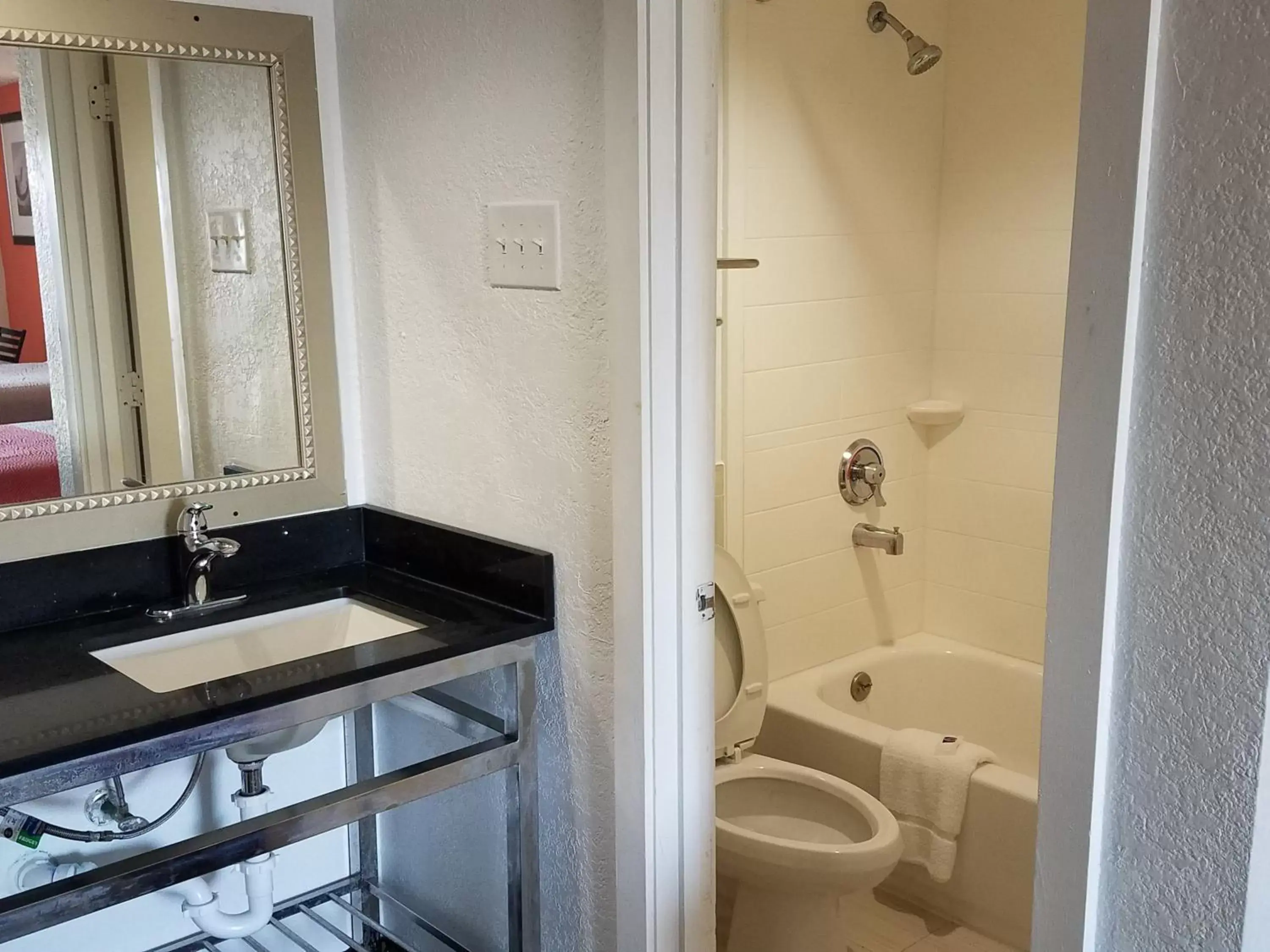Bathroom in Motel 6-Houston, TX - Brookhollow