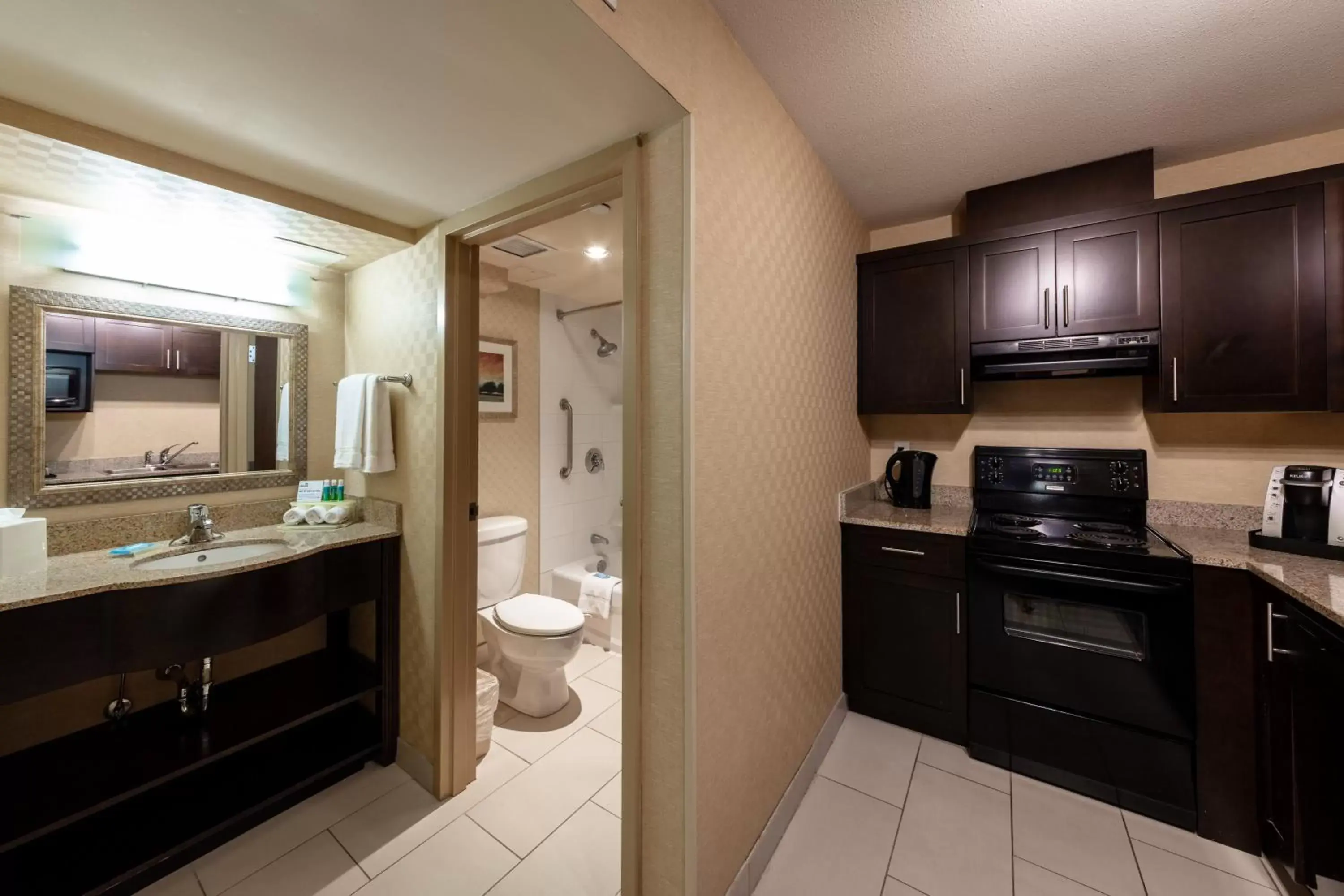 Photo of the whole room, Bathroom in Holiday Inn Express & Suites Riverport Richmond, an IHG Hotel