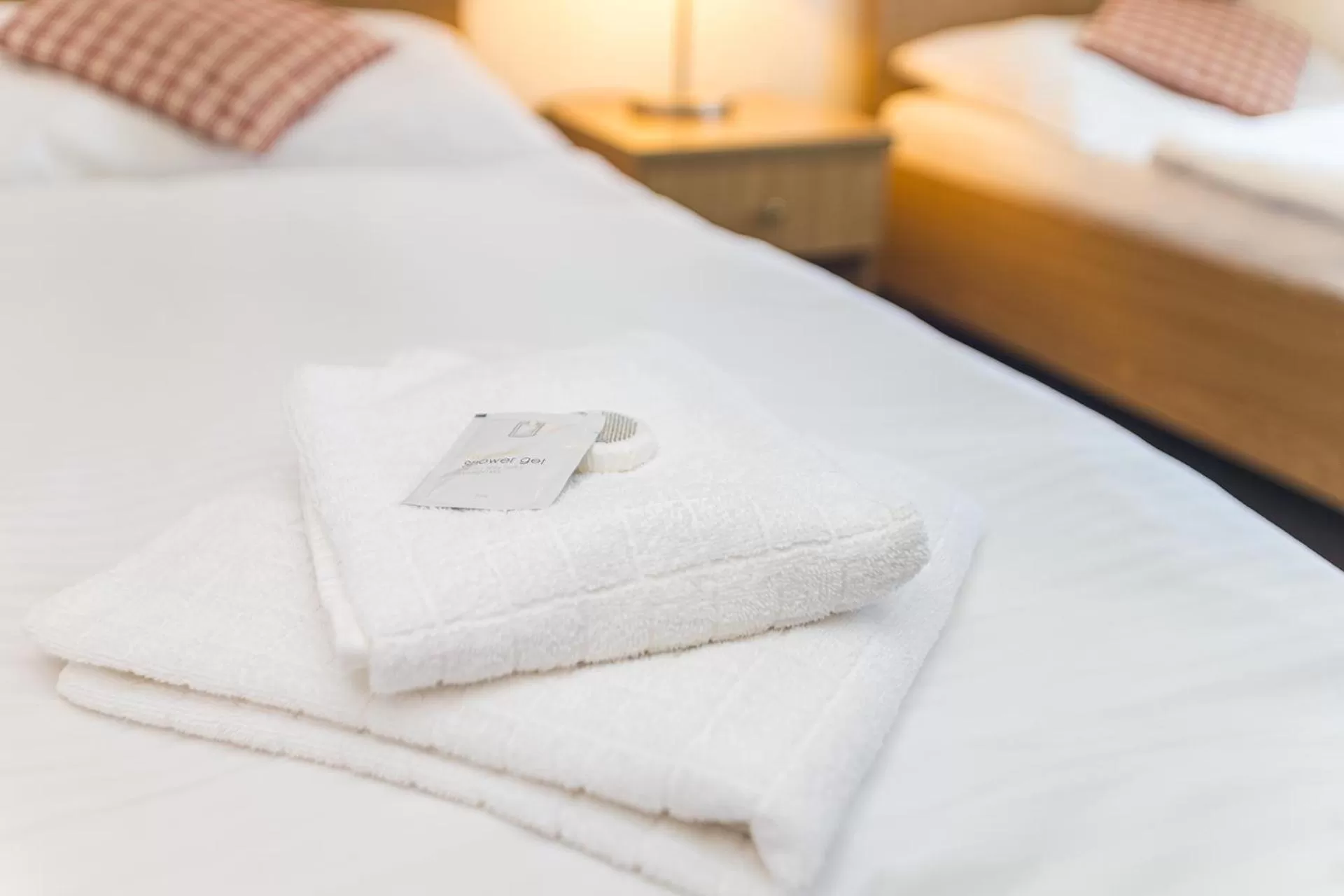 Bed in Hotel Seifert