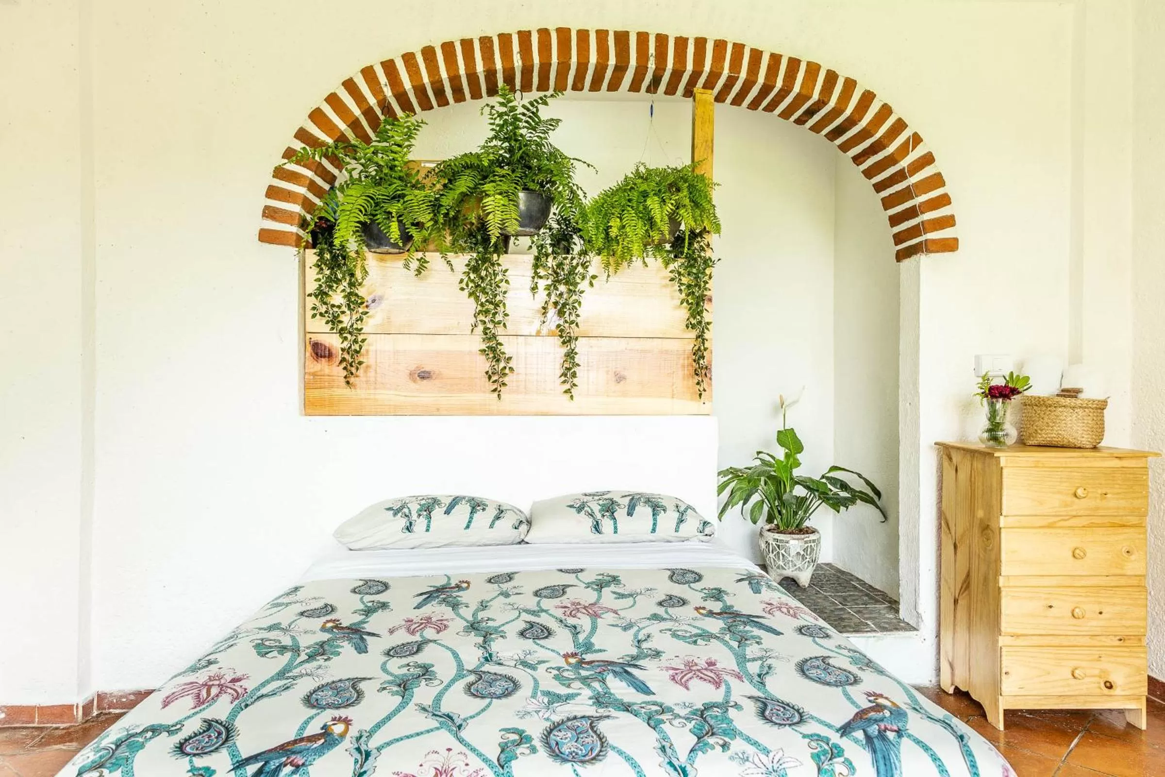 Photo of the whole room, Bed in Colibrí Turquesa