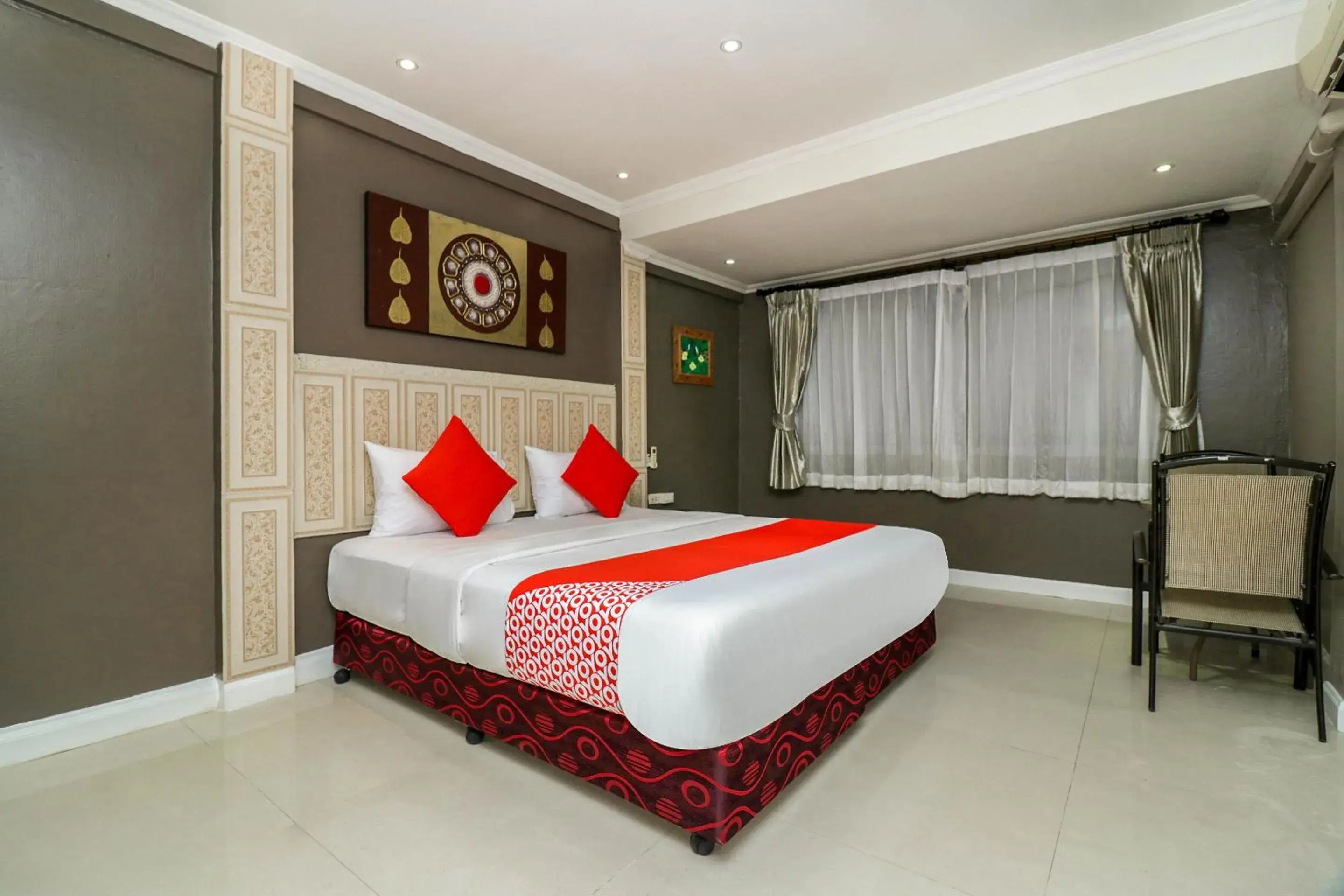 Bedroom, Bed in Natural Beach Hotel