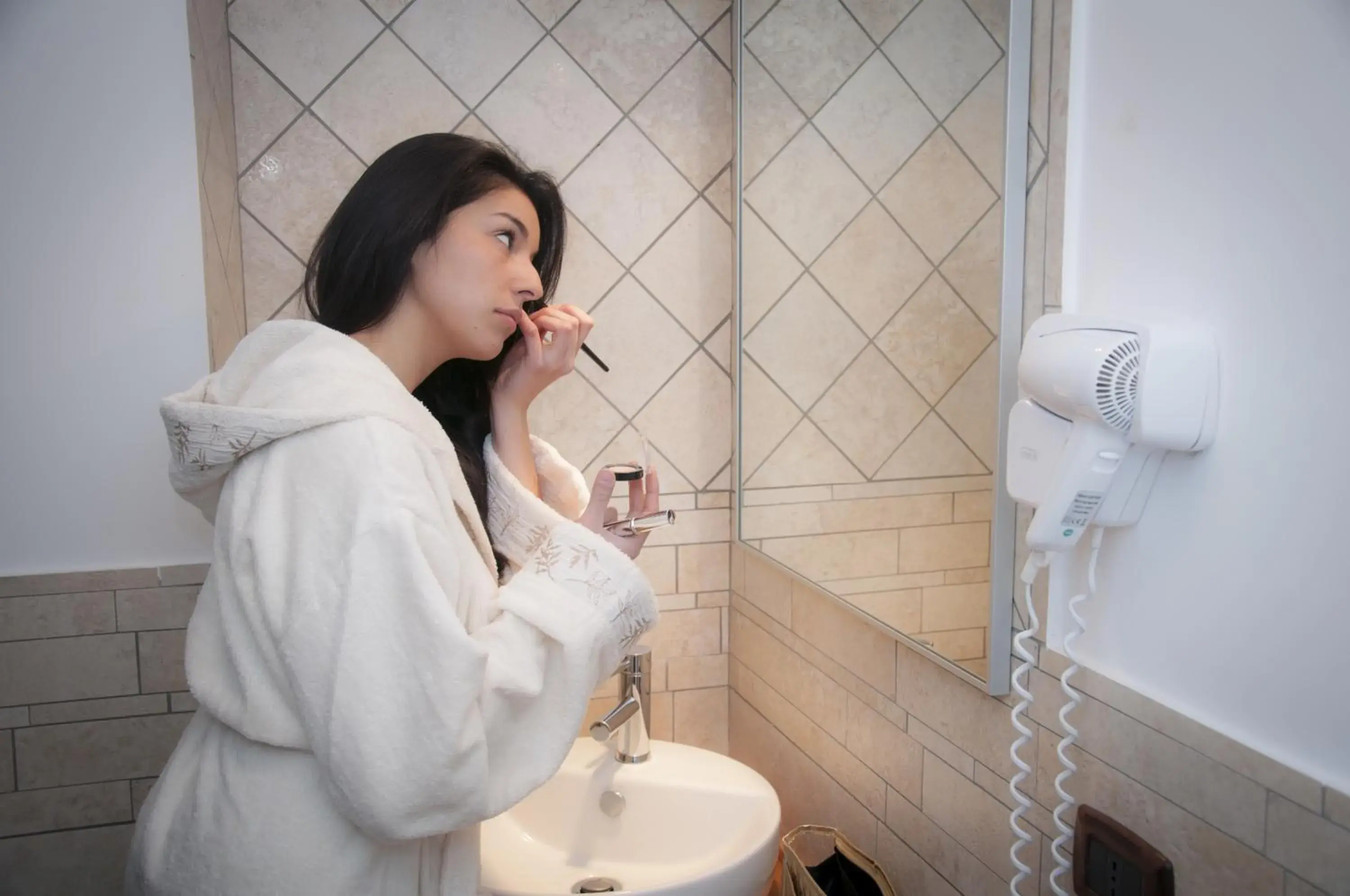 Bathroom in Locanda Dal Sor Francesco