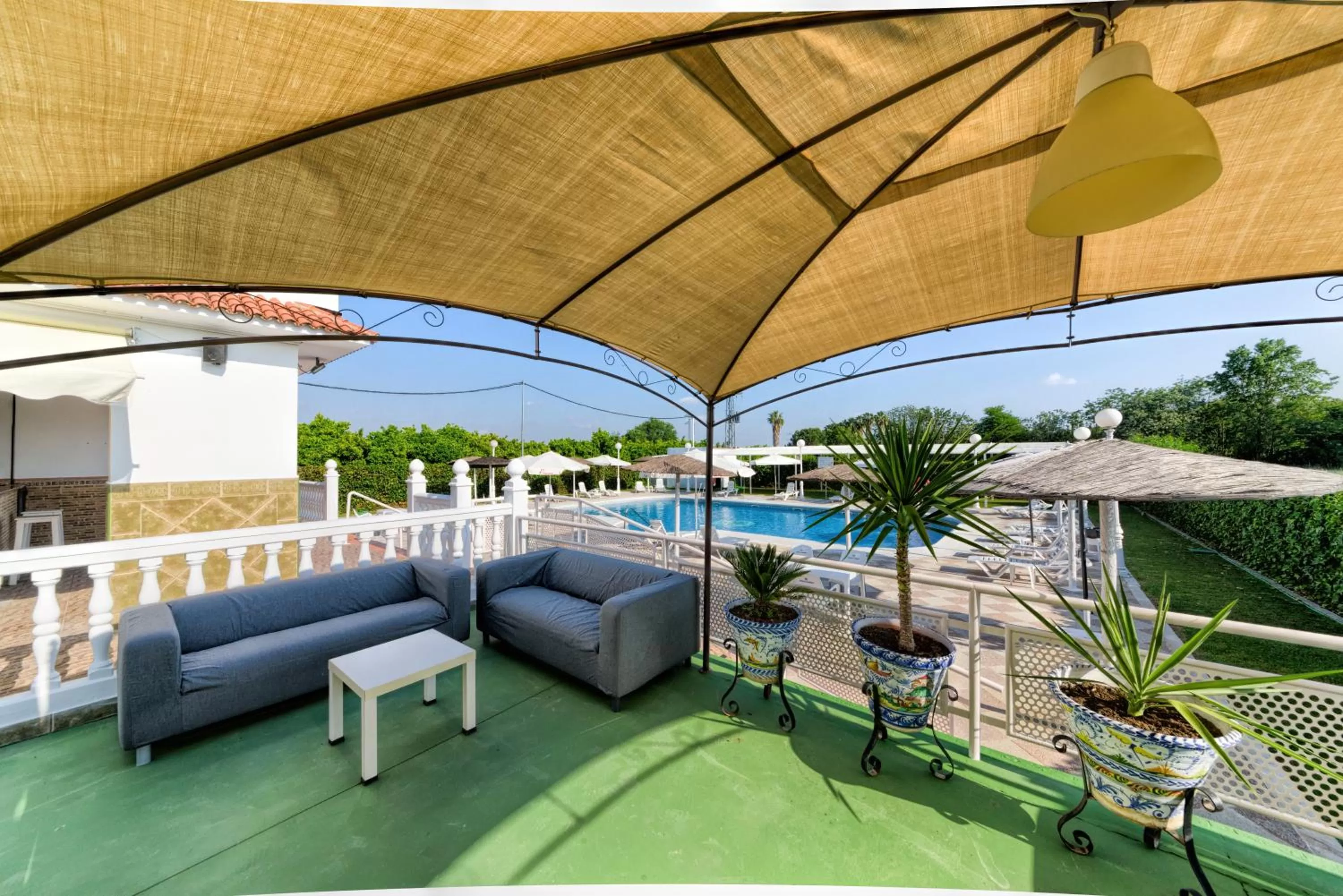 Patio in Hotel Torre De Los Guzmanes