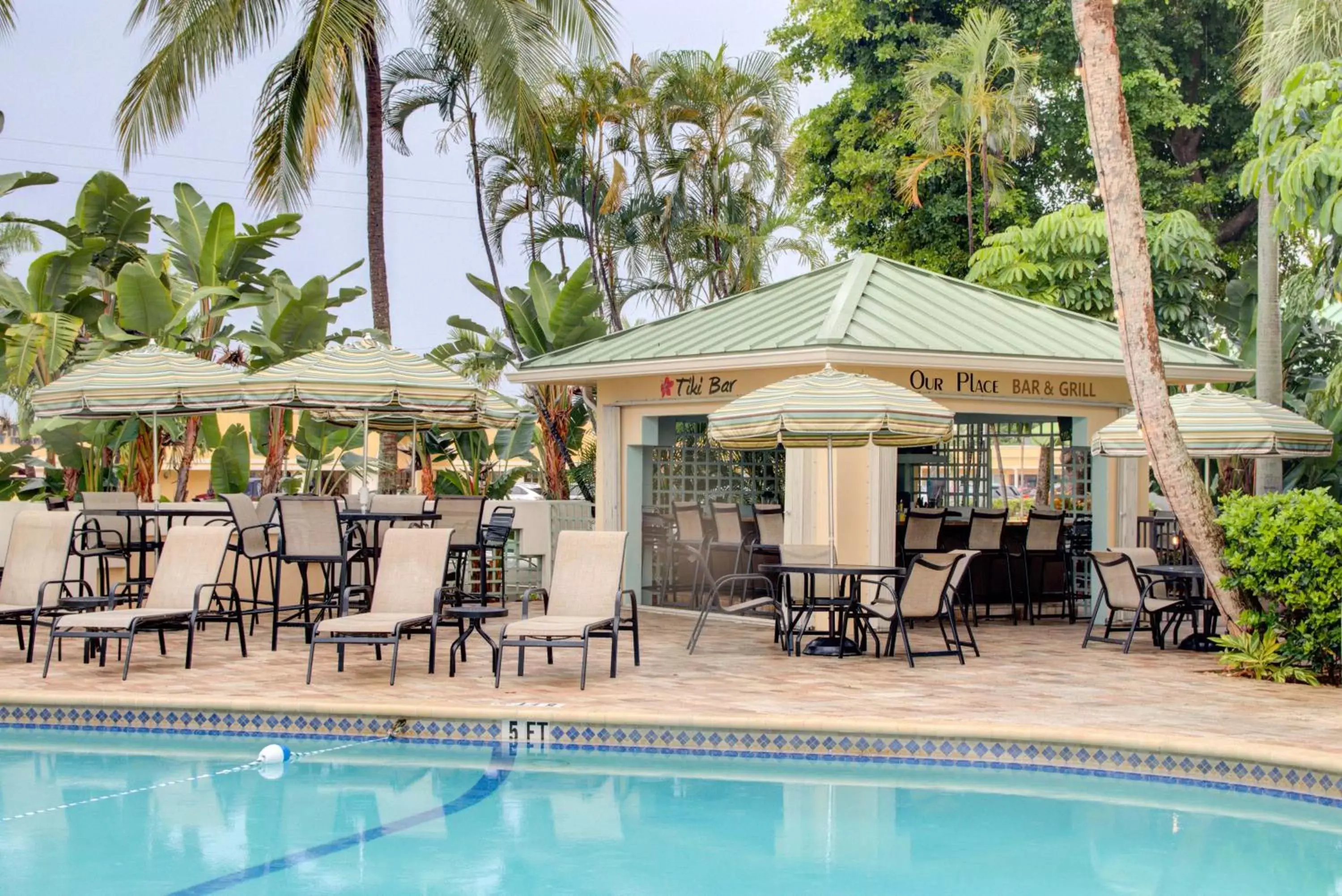 Lounge or bar, Swimming Pool in Boca Plaza