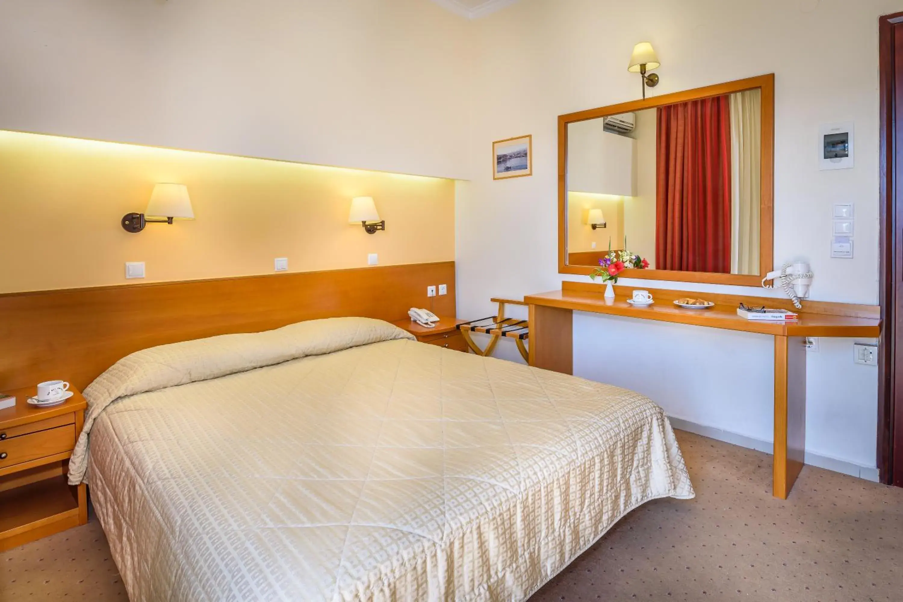 Photo of the whole room, Bed in Nefeli Hotel Photo of the whole room, Bed in Nefeli Hotel