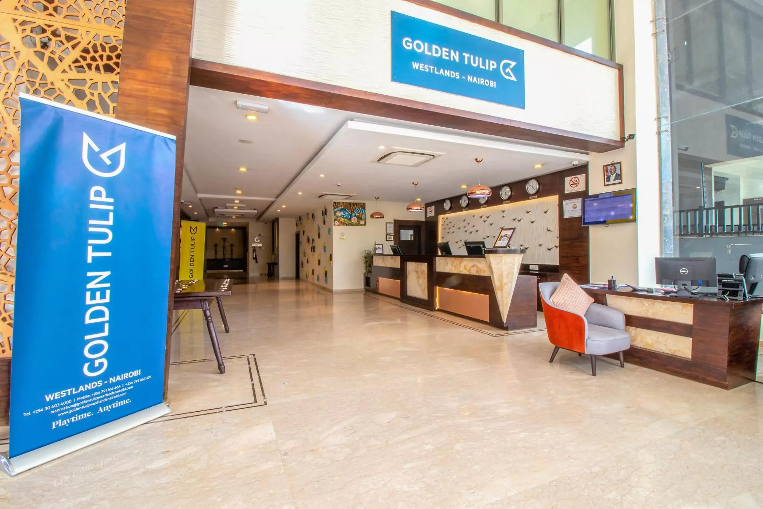 Lobby or reception in Golden Tulip Westlands Nairobi