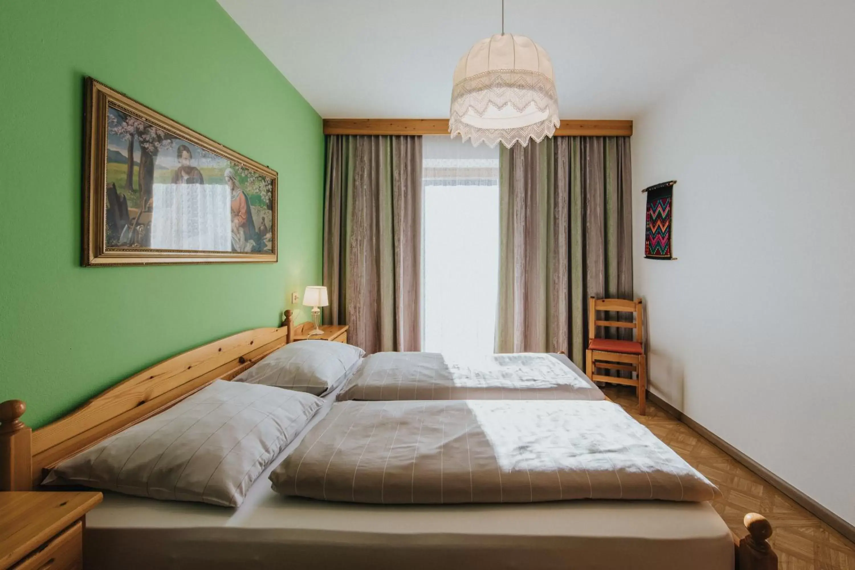 Bedroom, Bed in Residence Obermoarhof