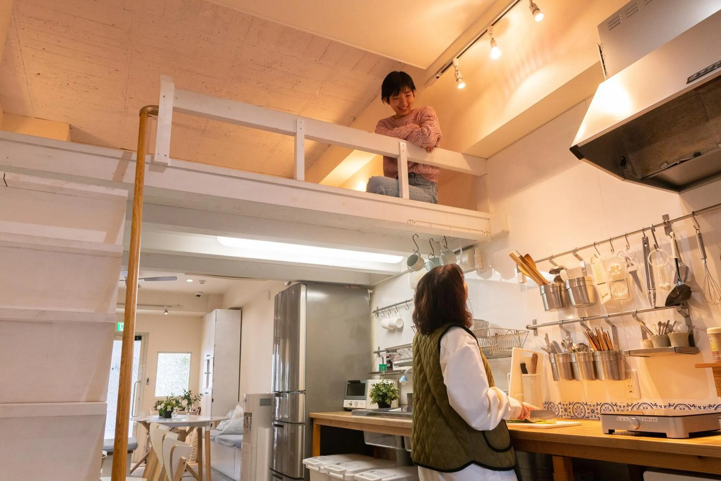 Communal lounge/ TV room in Casa Blanca Guesthouse