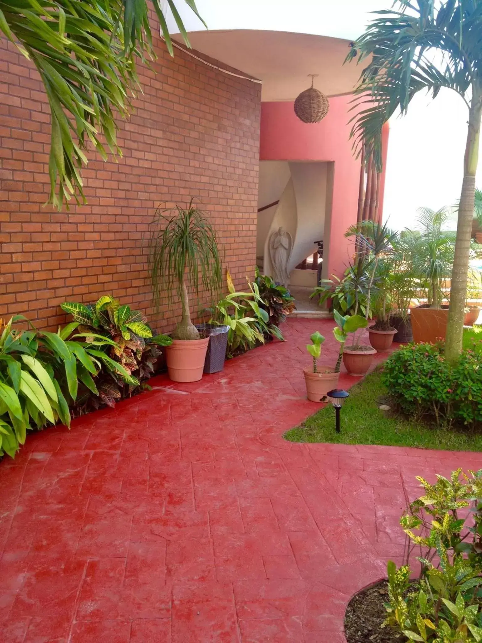 Garden view in Hotel y Suites Los Encantos