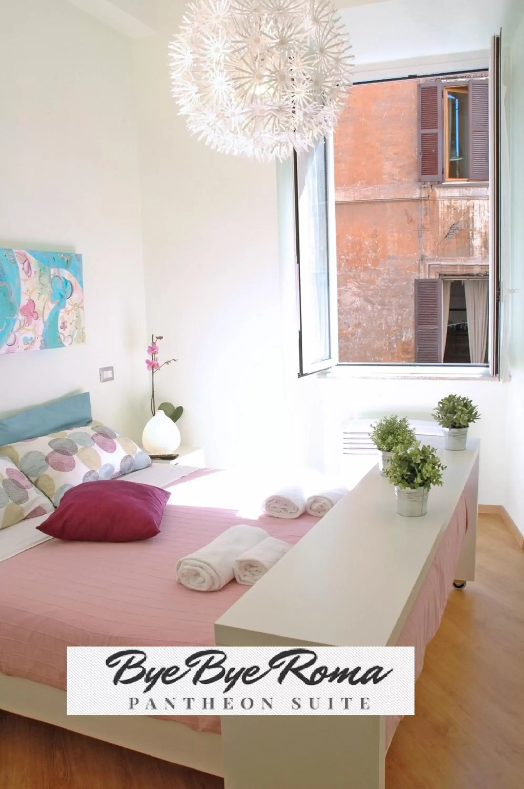 Bedroom, Bed in Bye Bye Roma Pantheon Suite