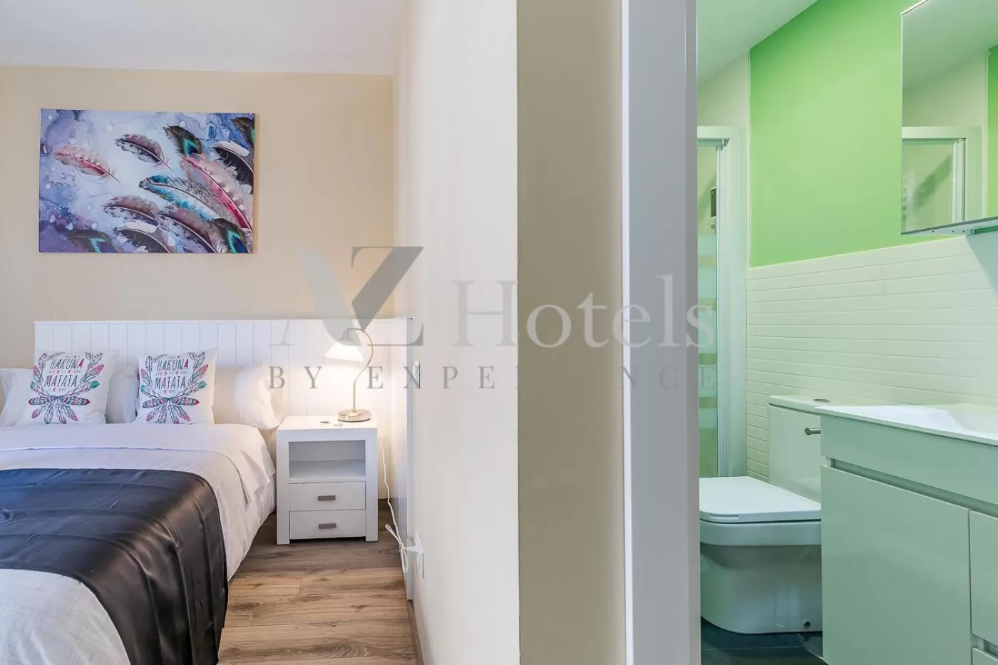 Bedroom, Bed in AYZ Villegas - Auto check-in property