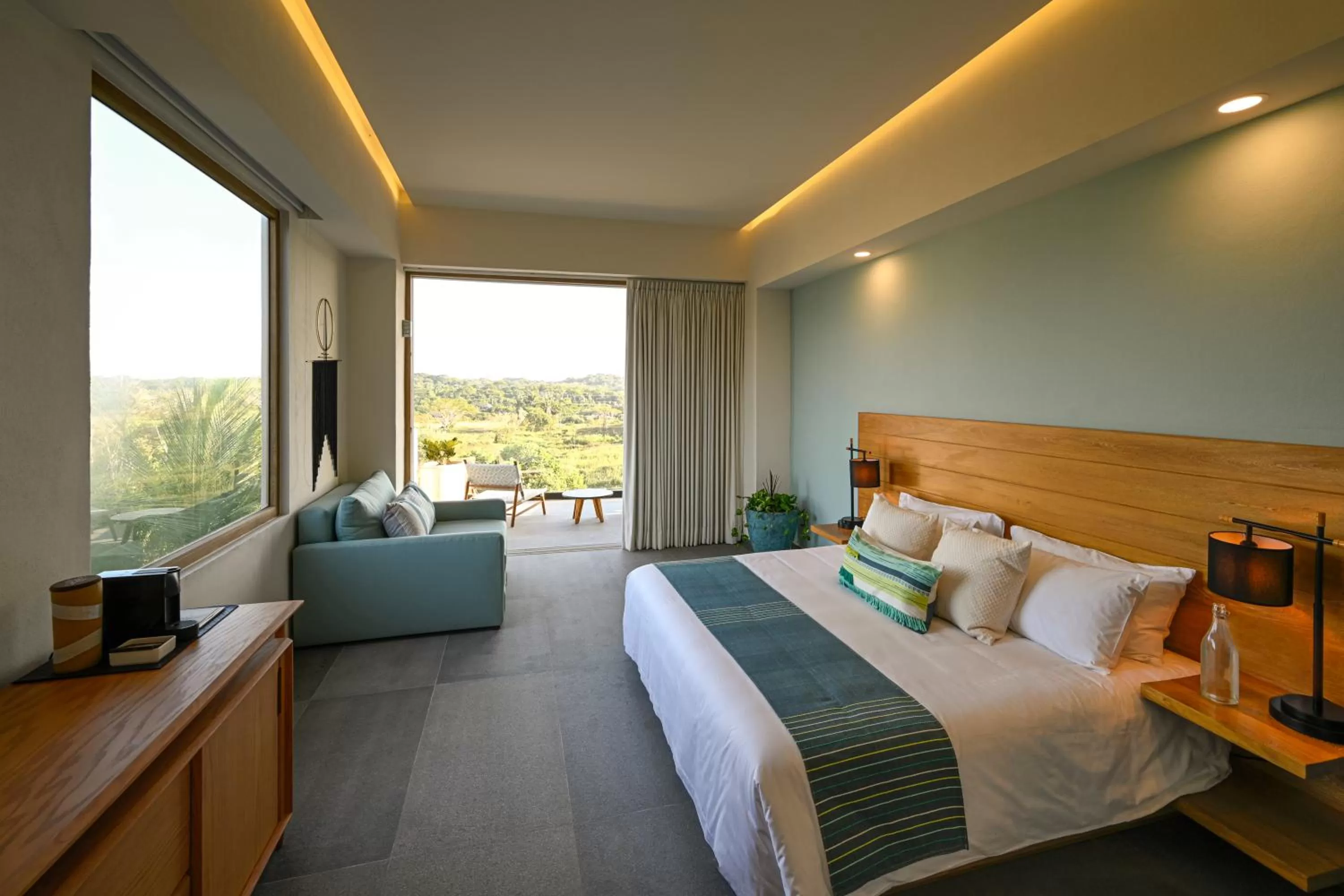 Bedroom, Bed in Hotel Basalto