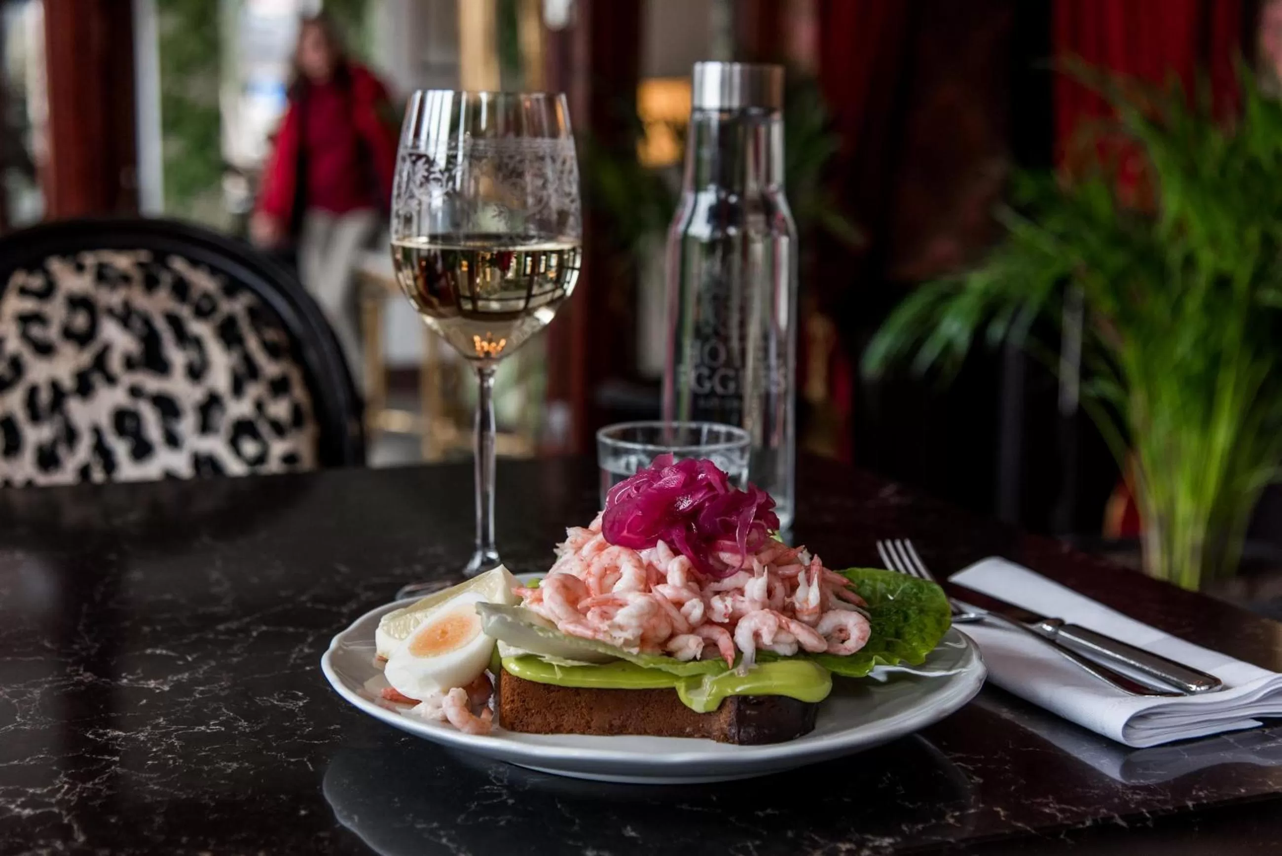 Restaurant/places to eat in Hotel Eggers