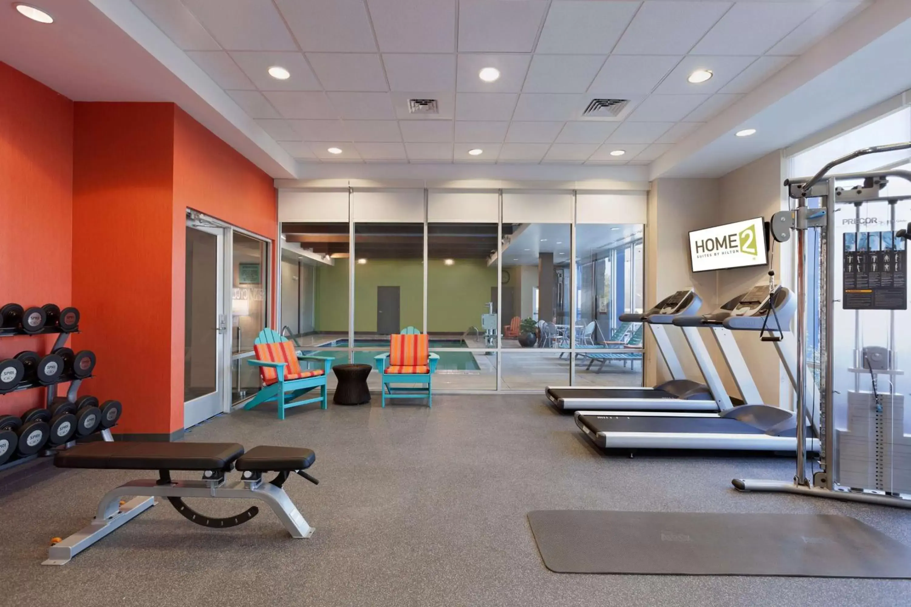 Fitness centre/facilities, Fitness Center/Facilities in Home2Suites by Hilton Florence