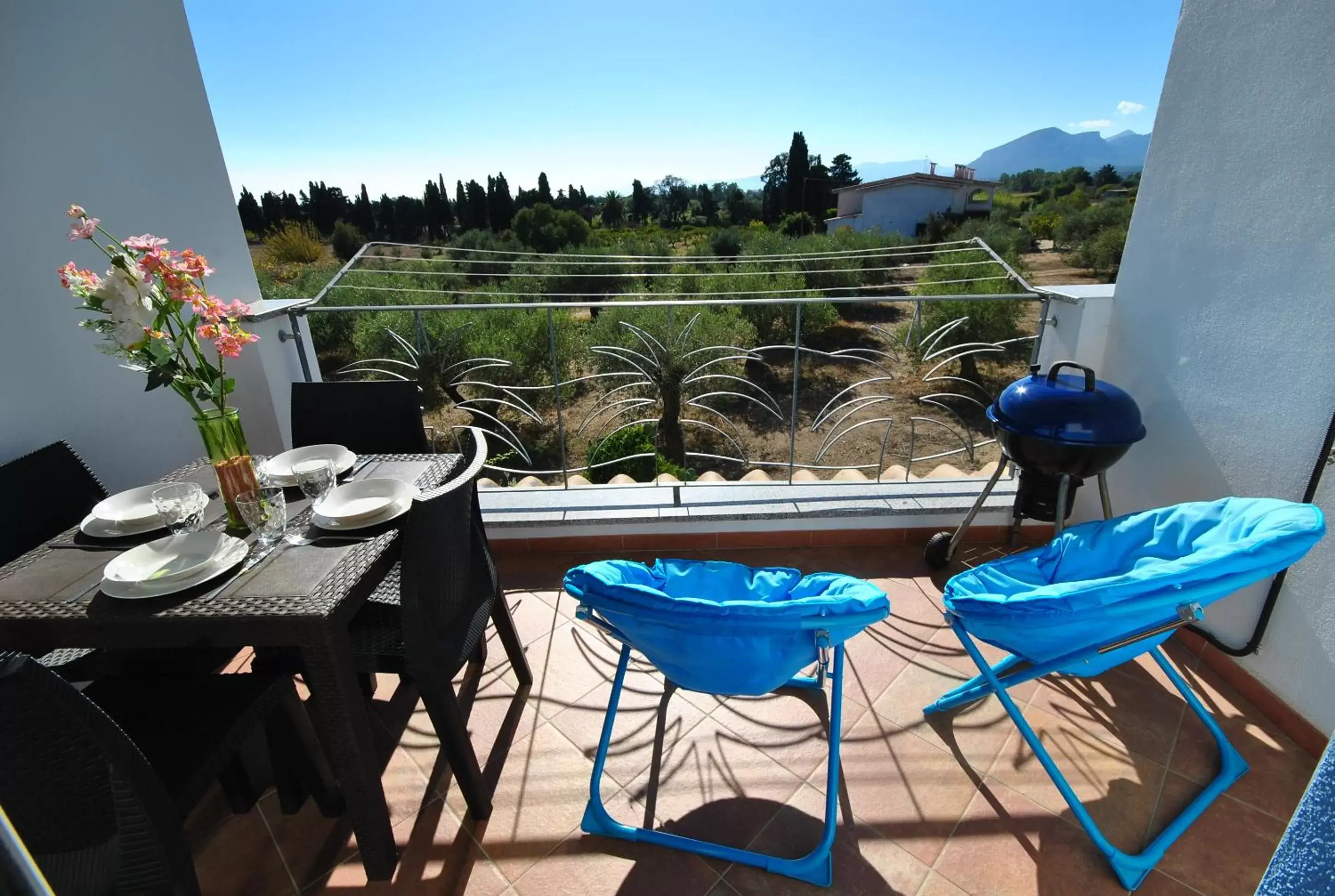 BBQ facilities, Balcony/Terrace in Holiday Residence Rifugio