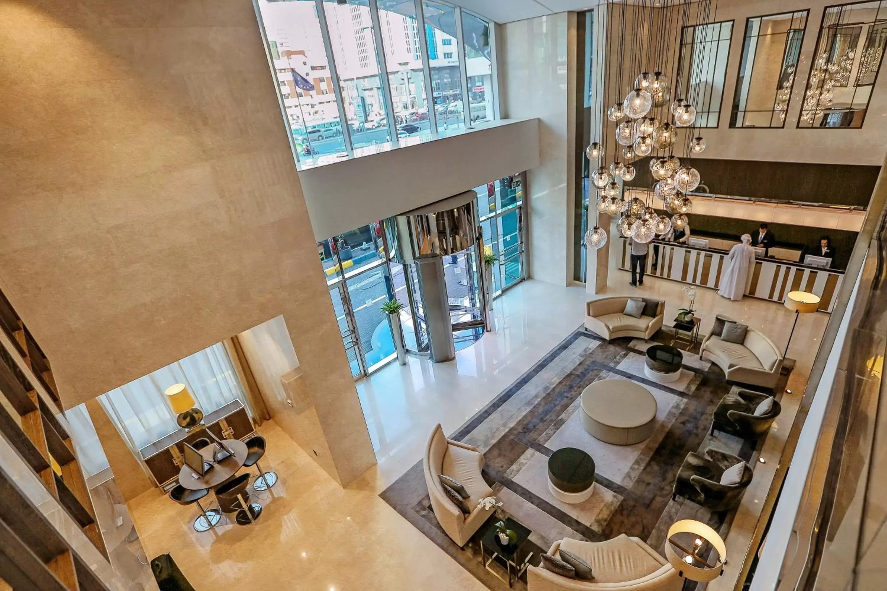 Lobby or reception in Al Maha Arjaan by Rotana Lobby or reception in Al Maha Arjaan by Rotana