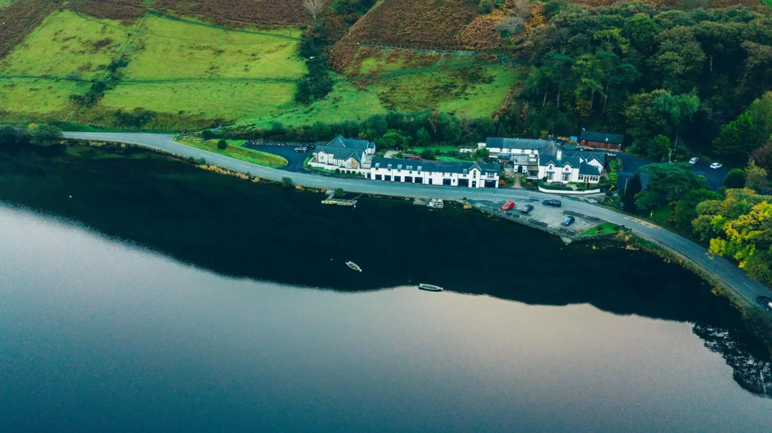 Bird's-eye View in Tynycornel Hotel