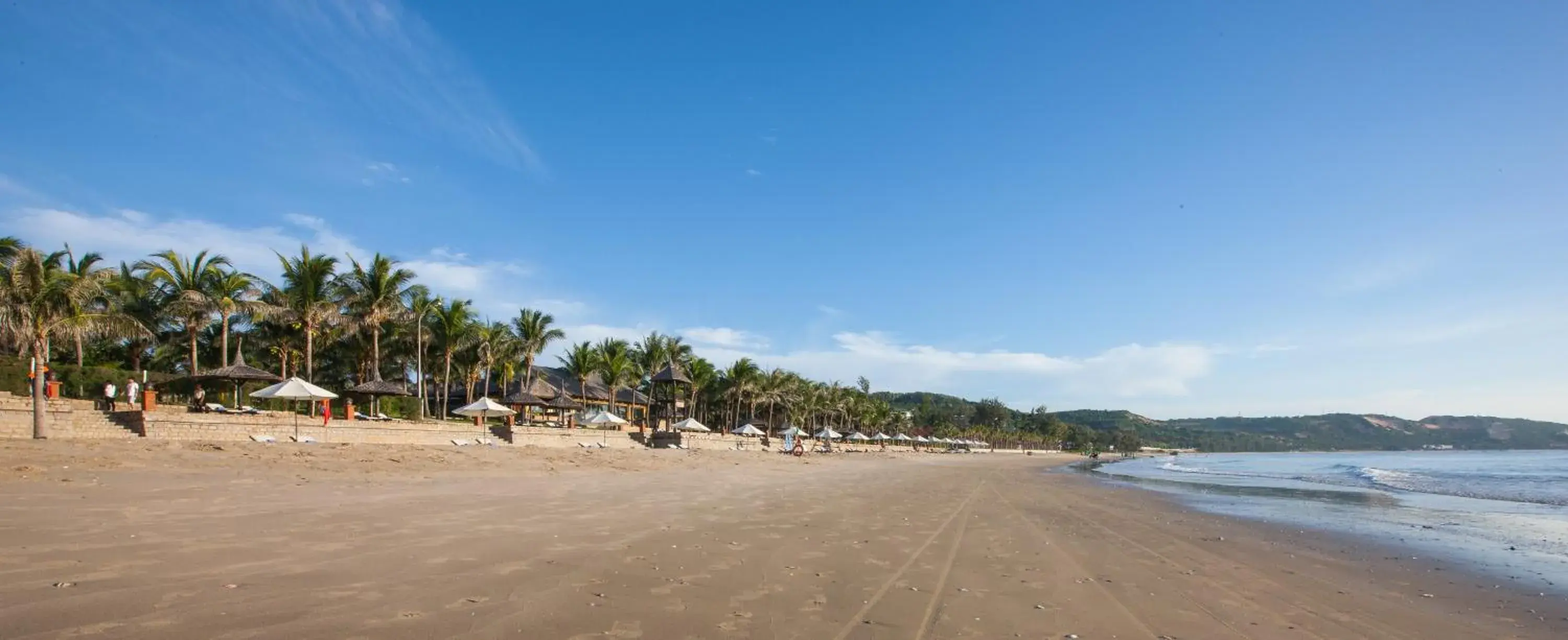 Beach in Pandanus Resort