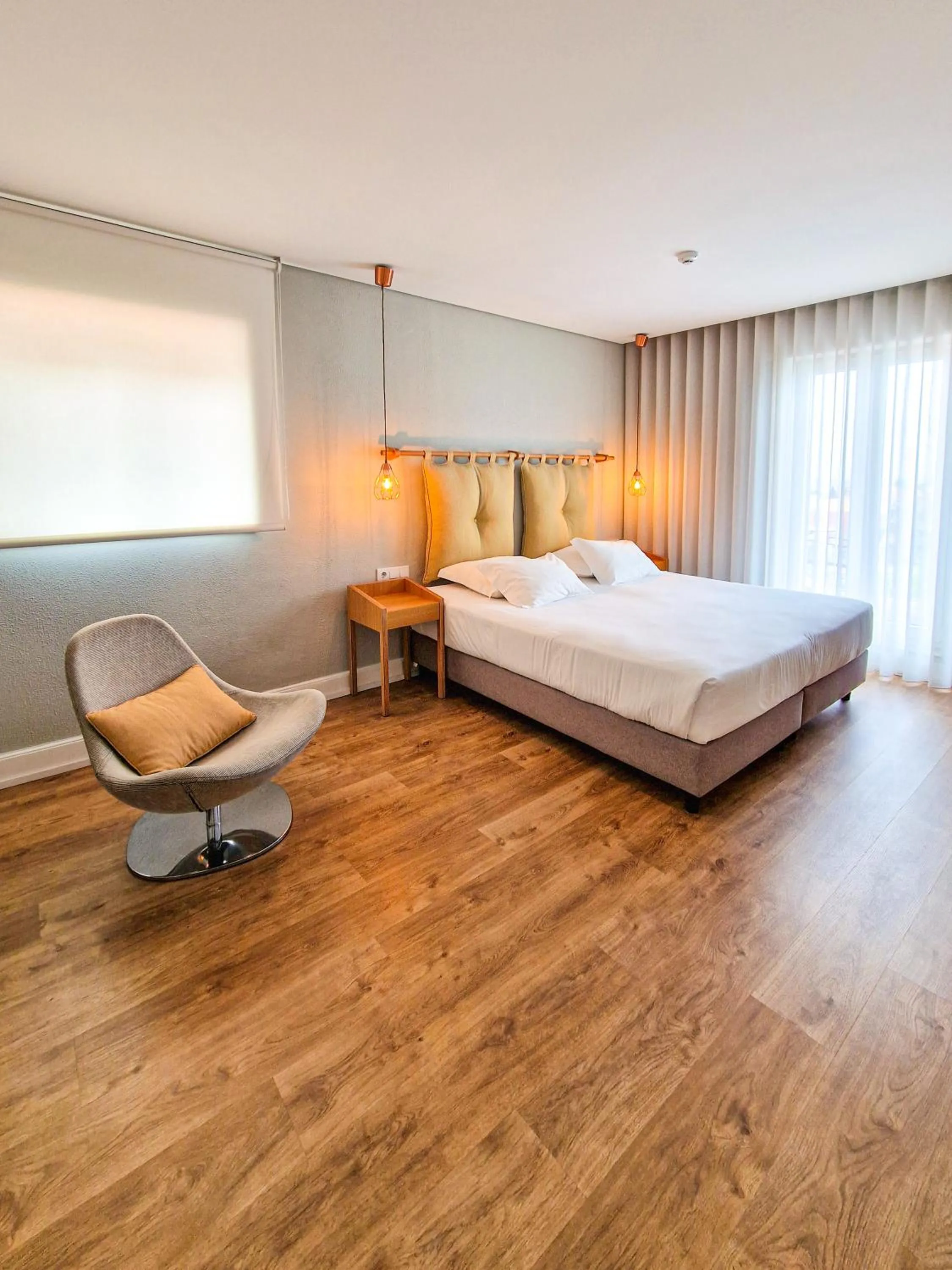 Bed in The Rex Hotel Porto