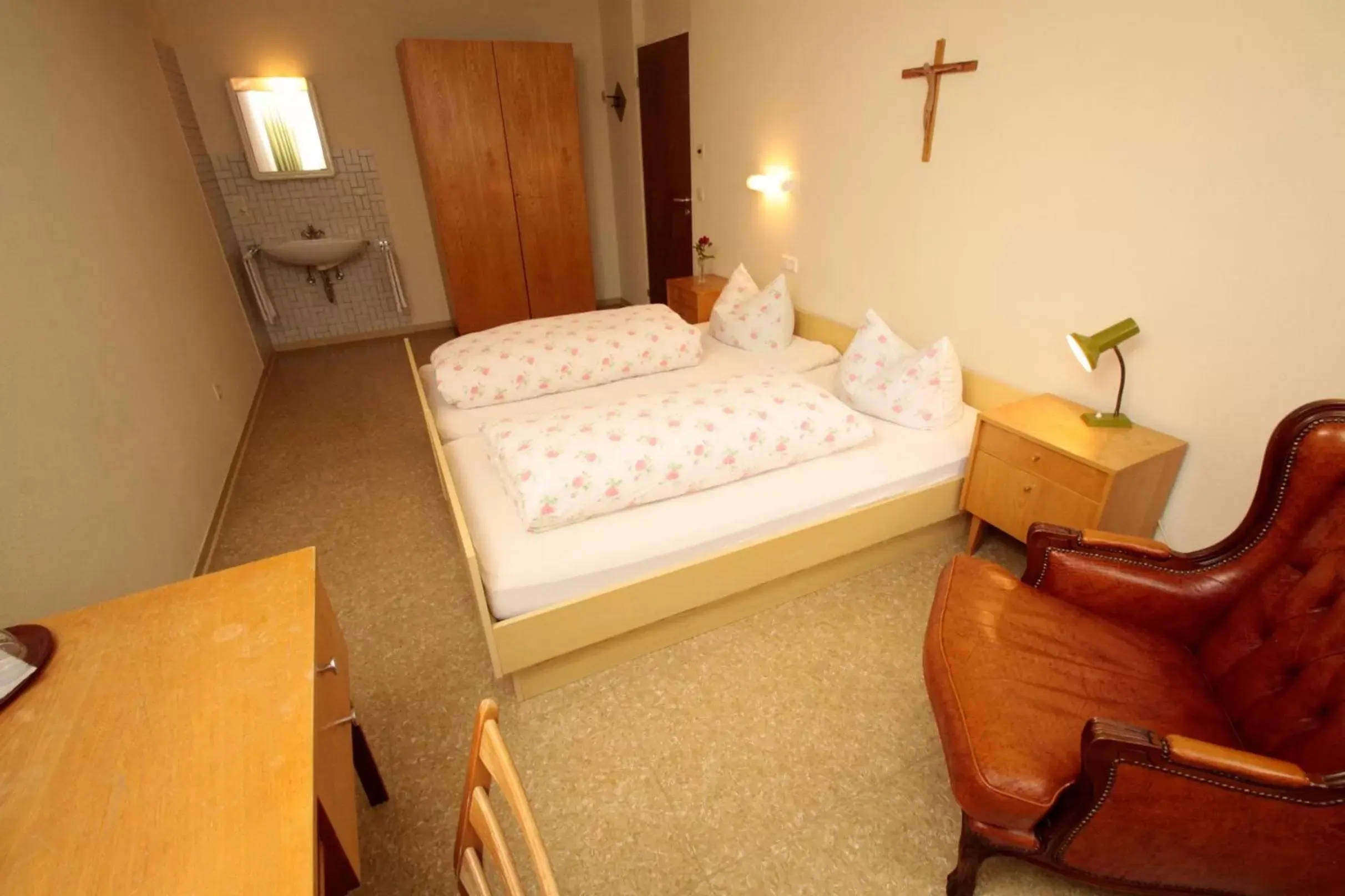 Bedroom, Bed in Kloster Maria Hilf