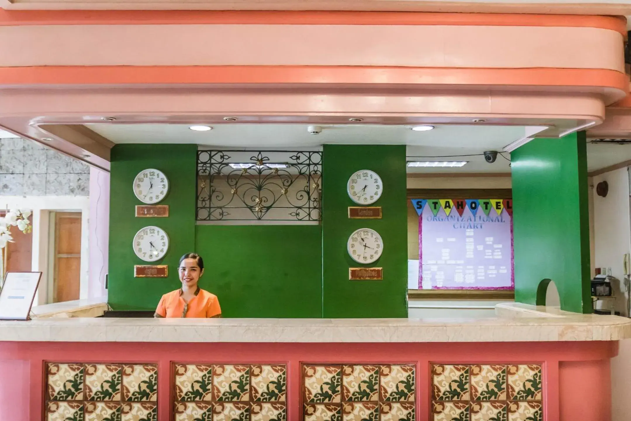 Lobby/Reception in La Fiesta Hotel