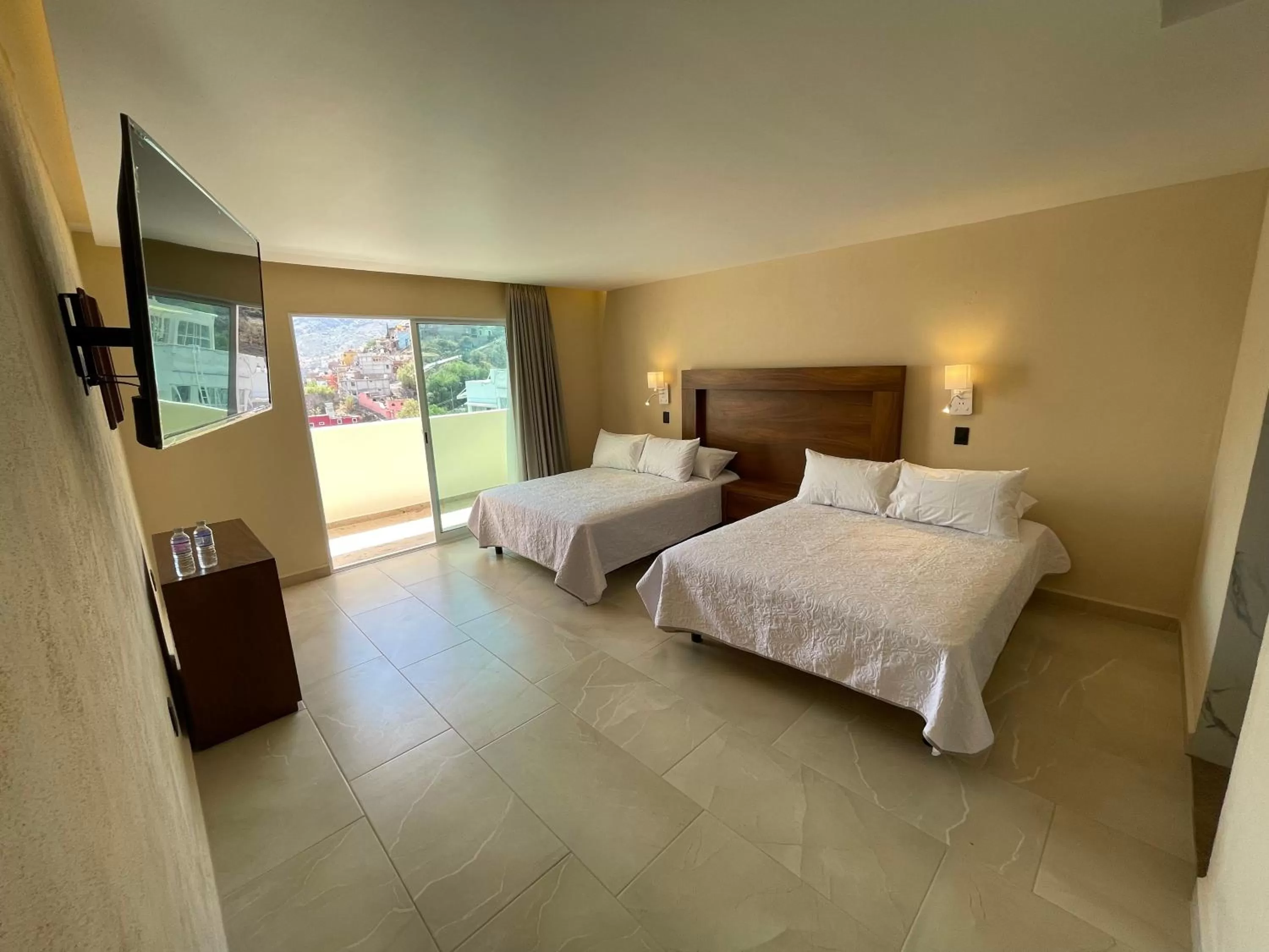 Bed in Hotel Balcón del Cielo