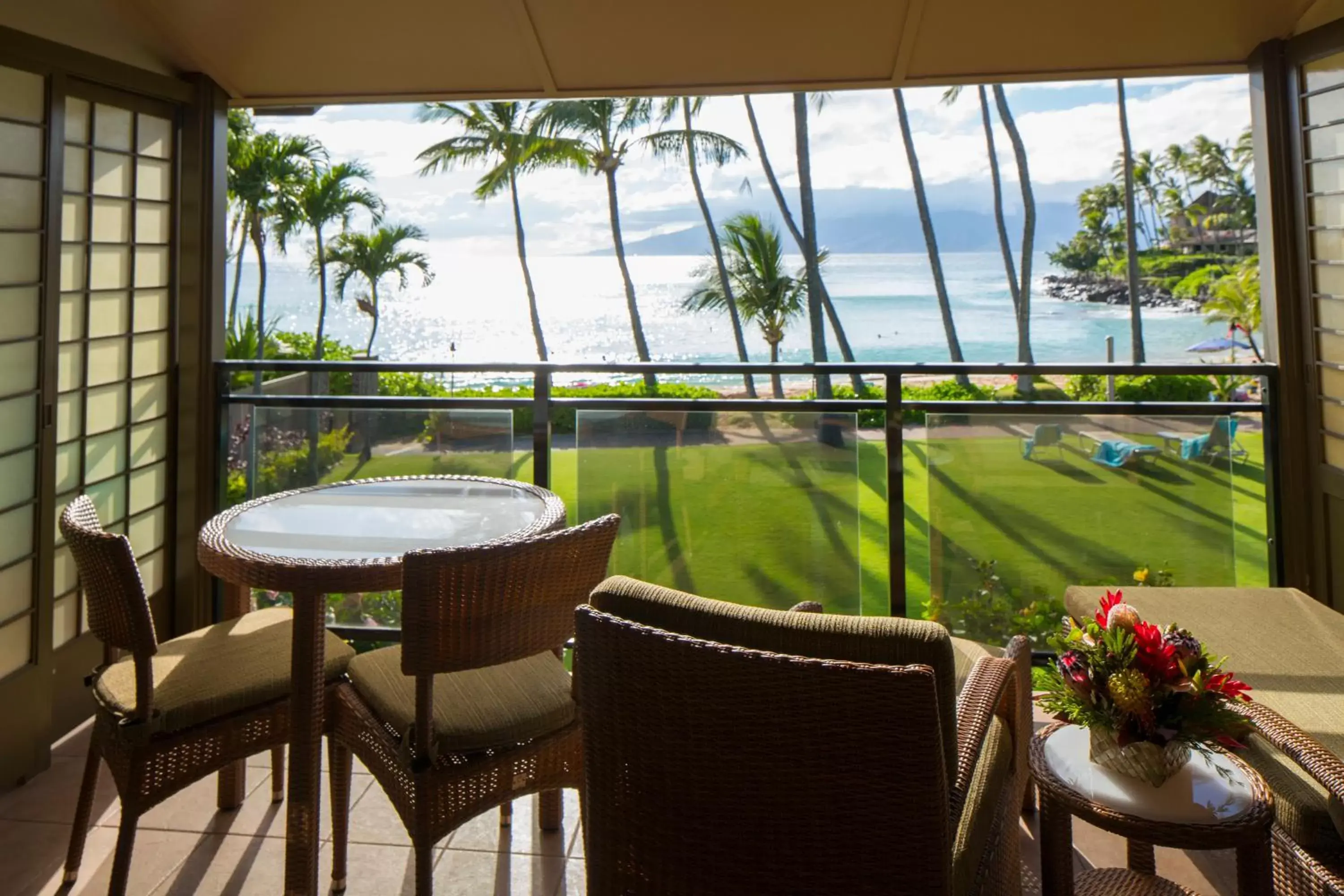 Balcony/Terrace in Napili Kai Beach Resort