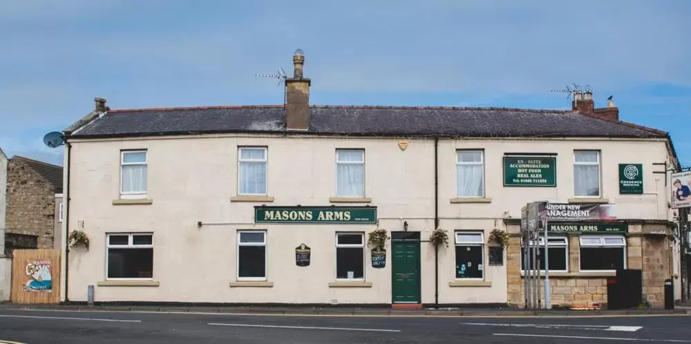 Property Building in Masons Arms Amble
