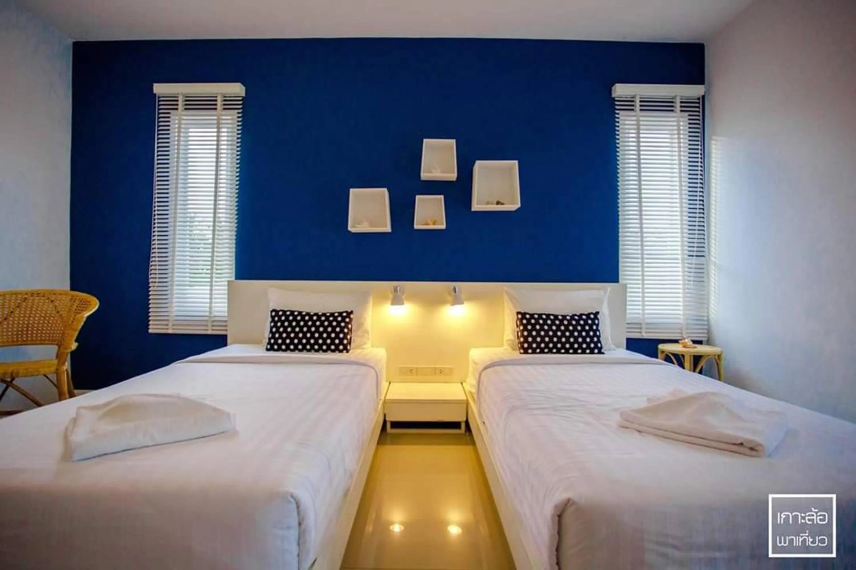 Bed in Chill House at Naiyang