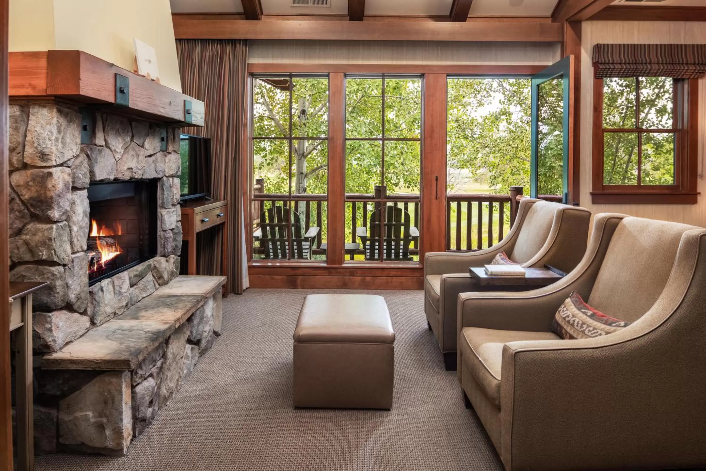 Patio, Seating Area in Sunriver Resort