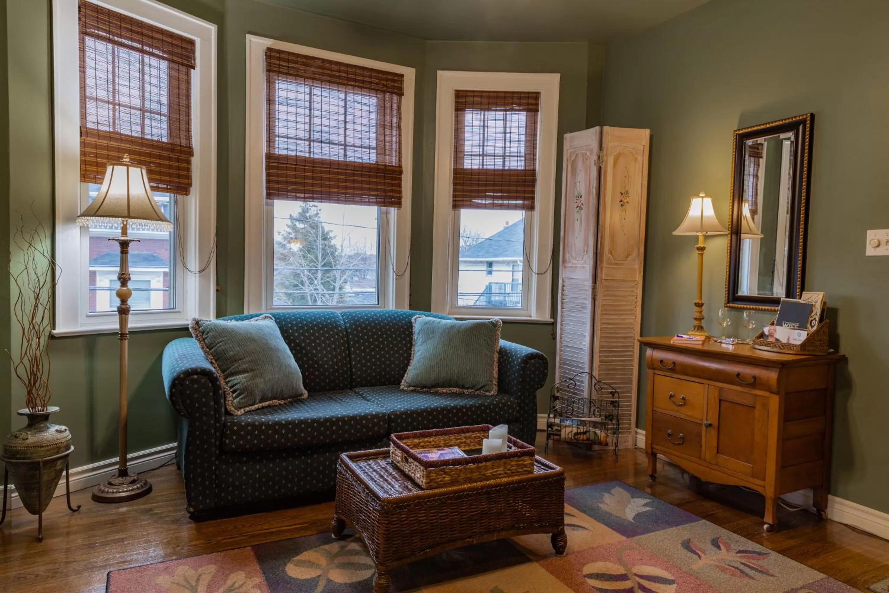 Living room in A Hidden Gem Bed and Breakfast