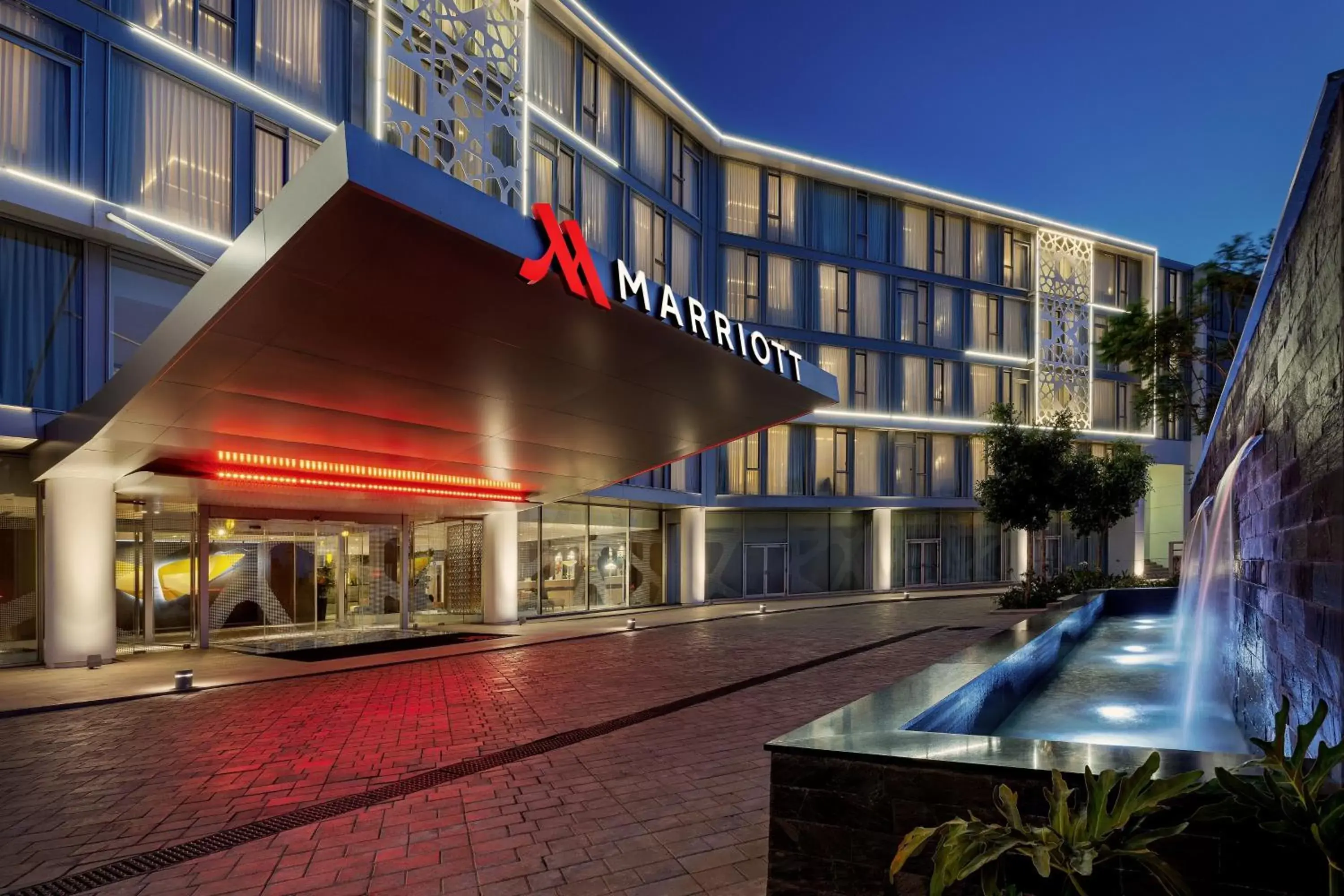 Property Building in Rabat Marriott Hotel