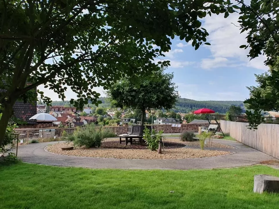 Patio in Hotel & Café Schachtenburg