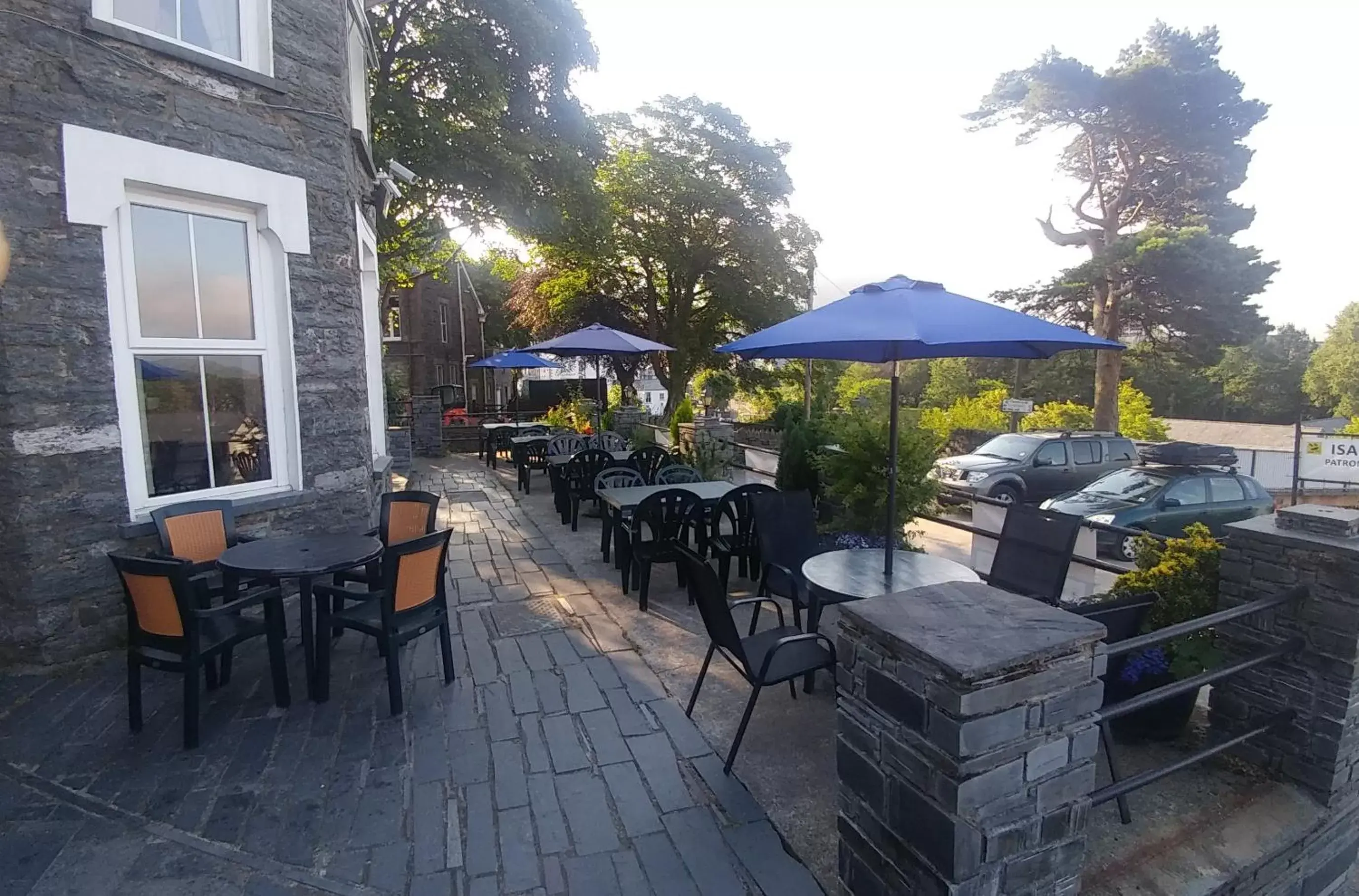 Patio, Restaurant/Places to Eat in isallt guesthouse