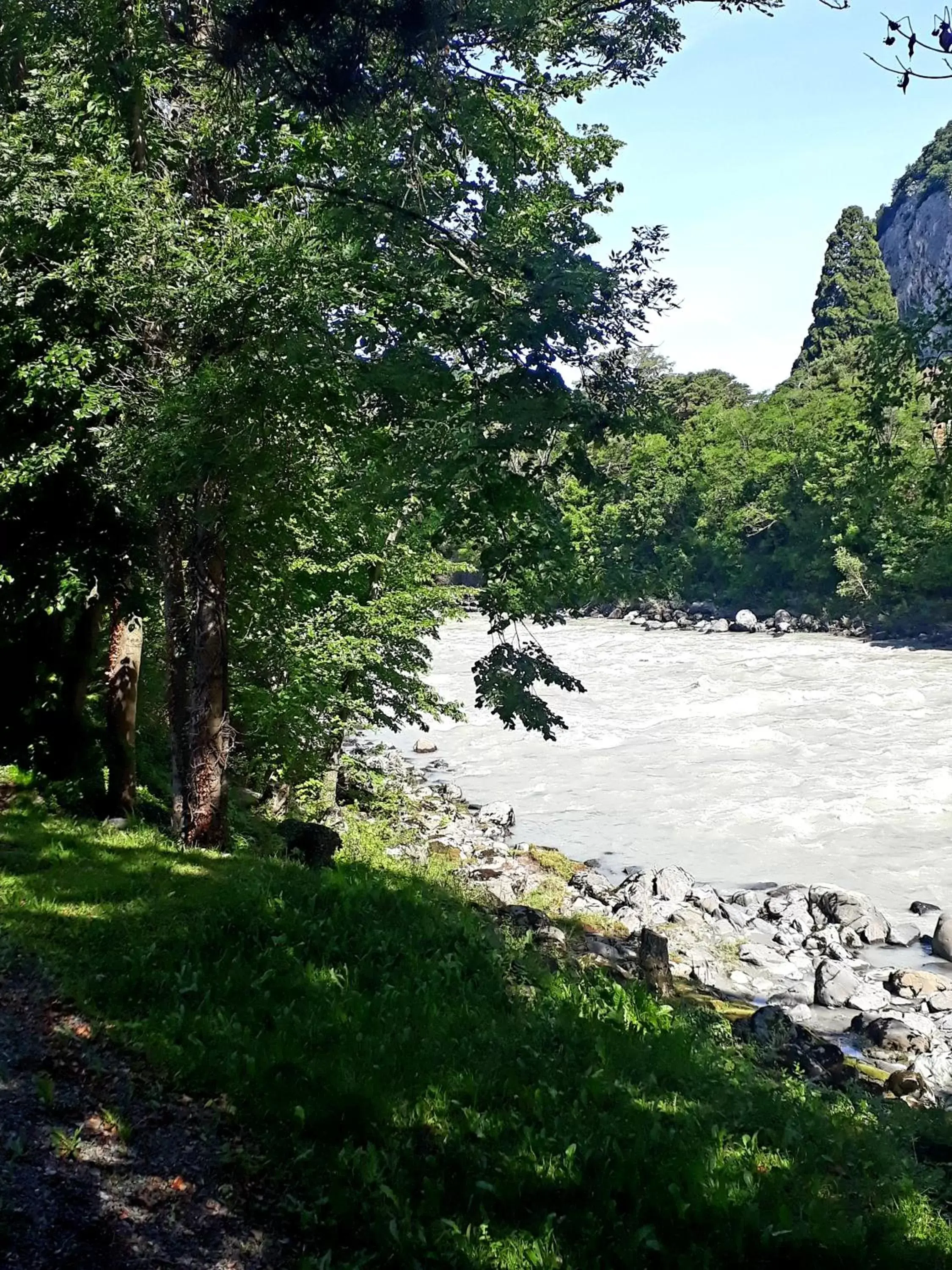 Natural landscape in Chambre d'hôtes La Choume