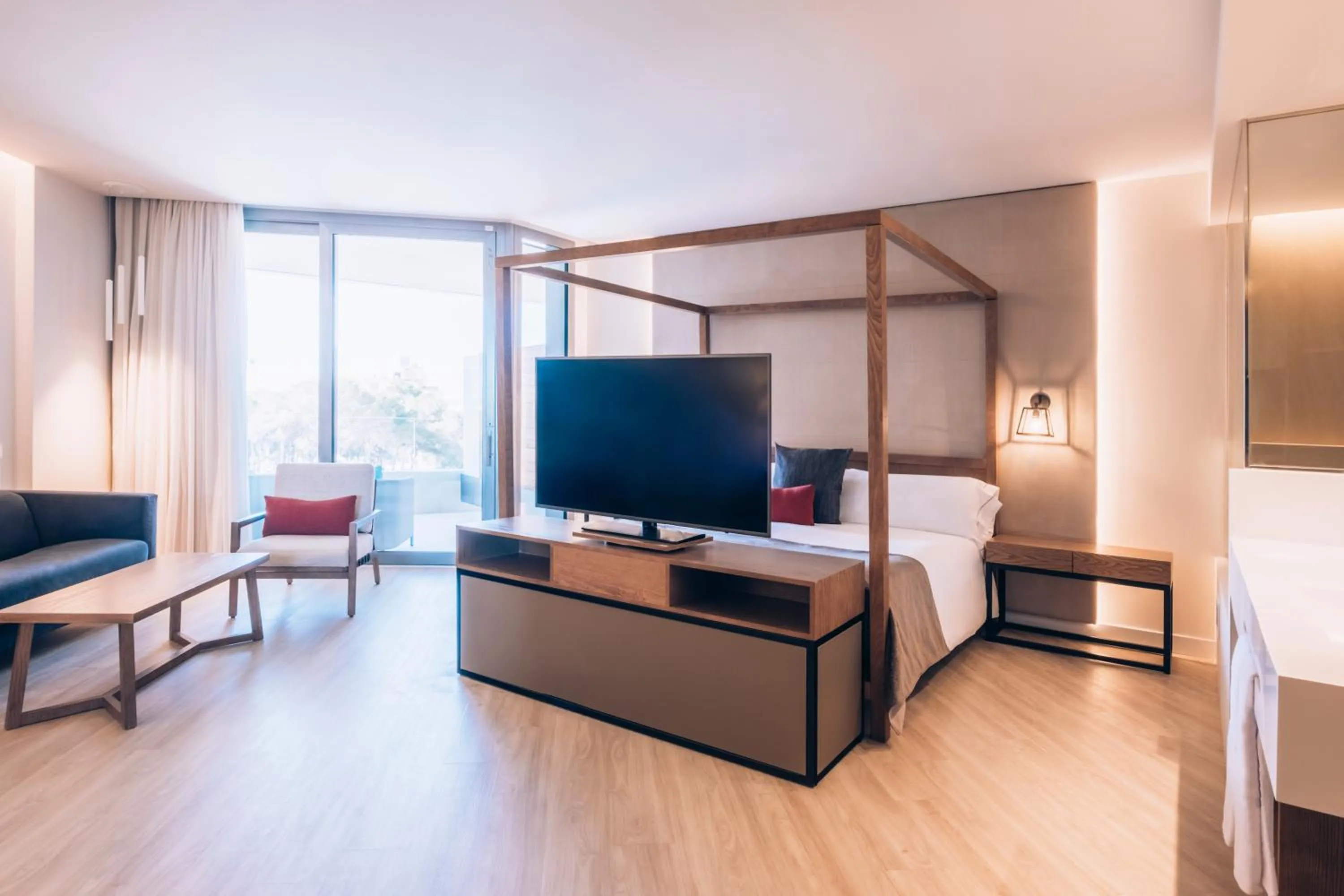 Photo of the whole room, Bed in Iberostar Selection Llaut Palma- Adults Only