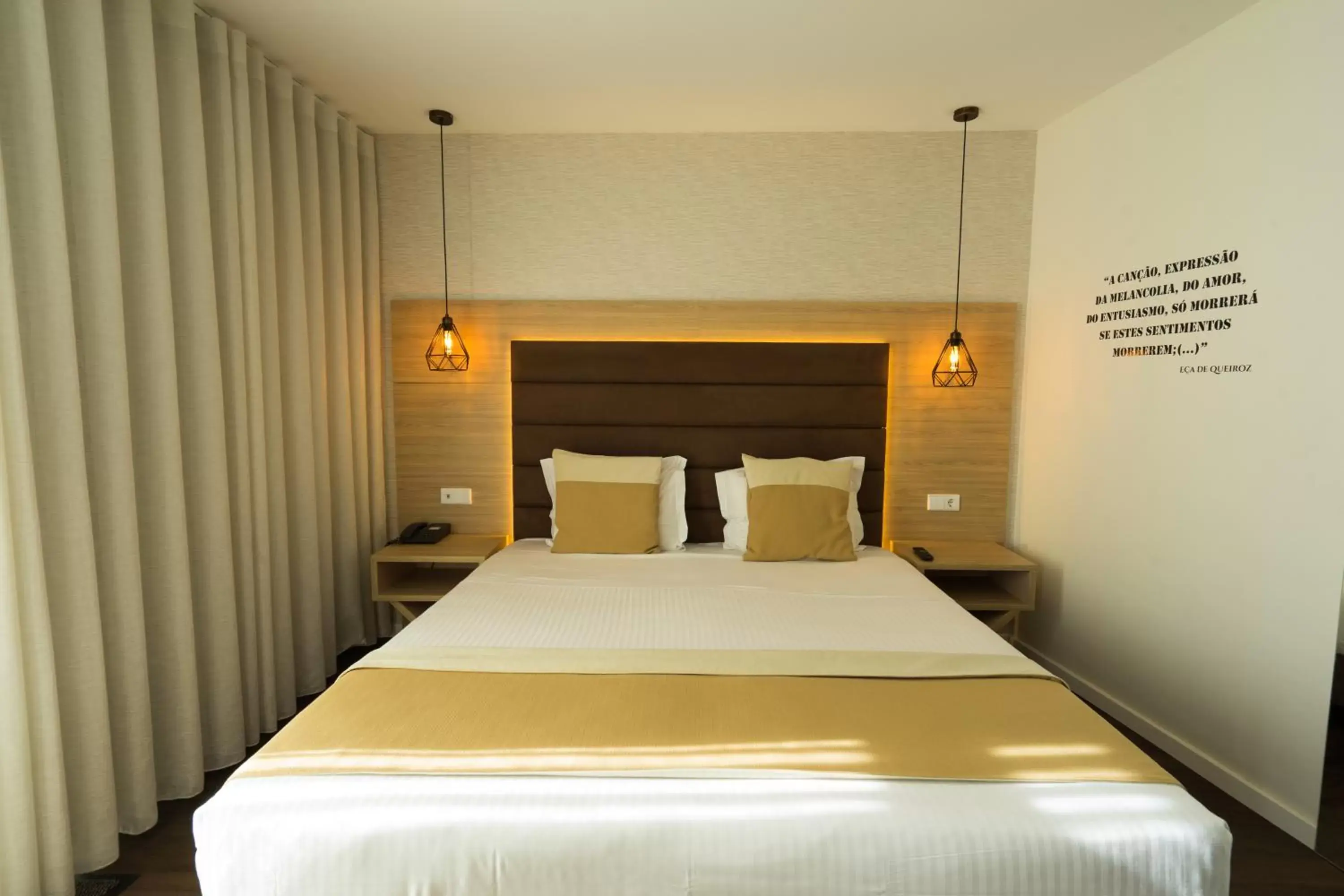 Decorative detail, Bed in Grande Hotel da Povoa