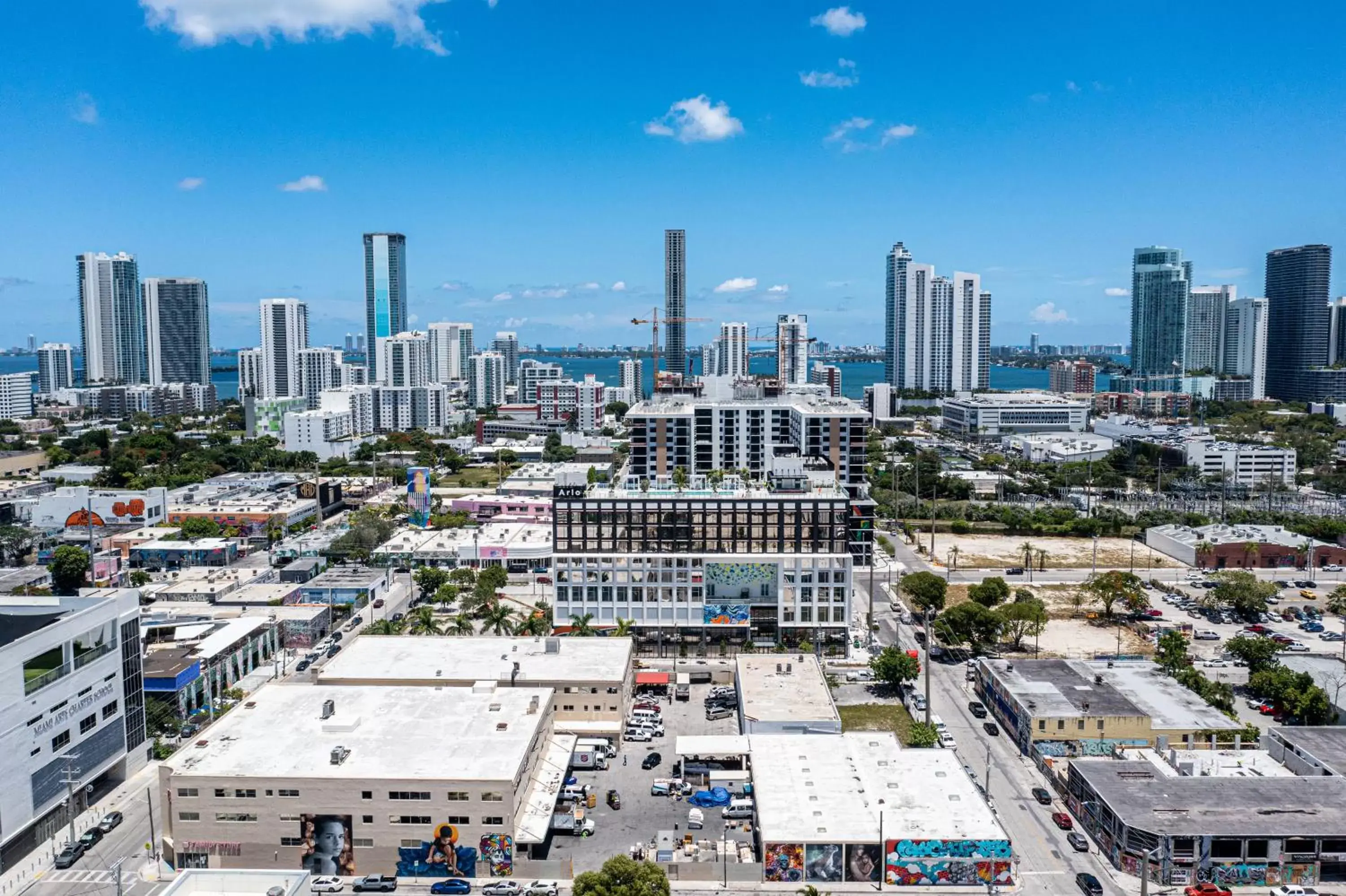 Neighbourhood, Bird's-eye View in Arlo Wynwood Miami