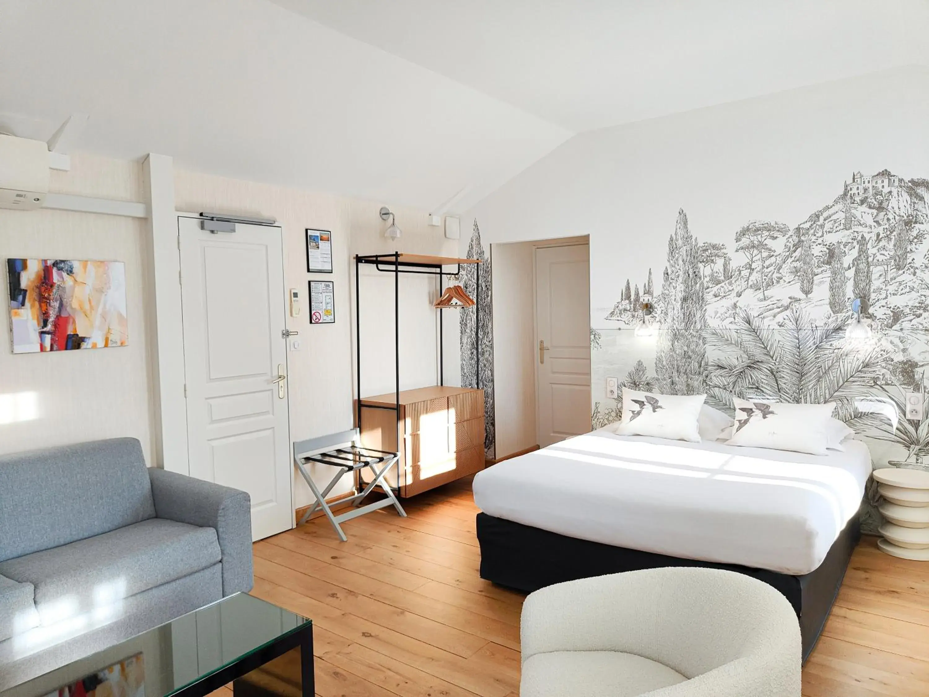 Bedroom in Hotel Château de la Barbinière