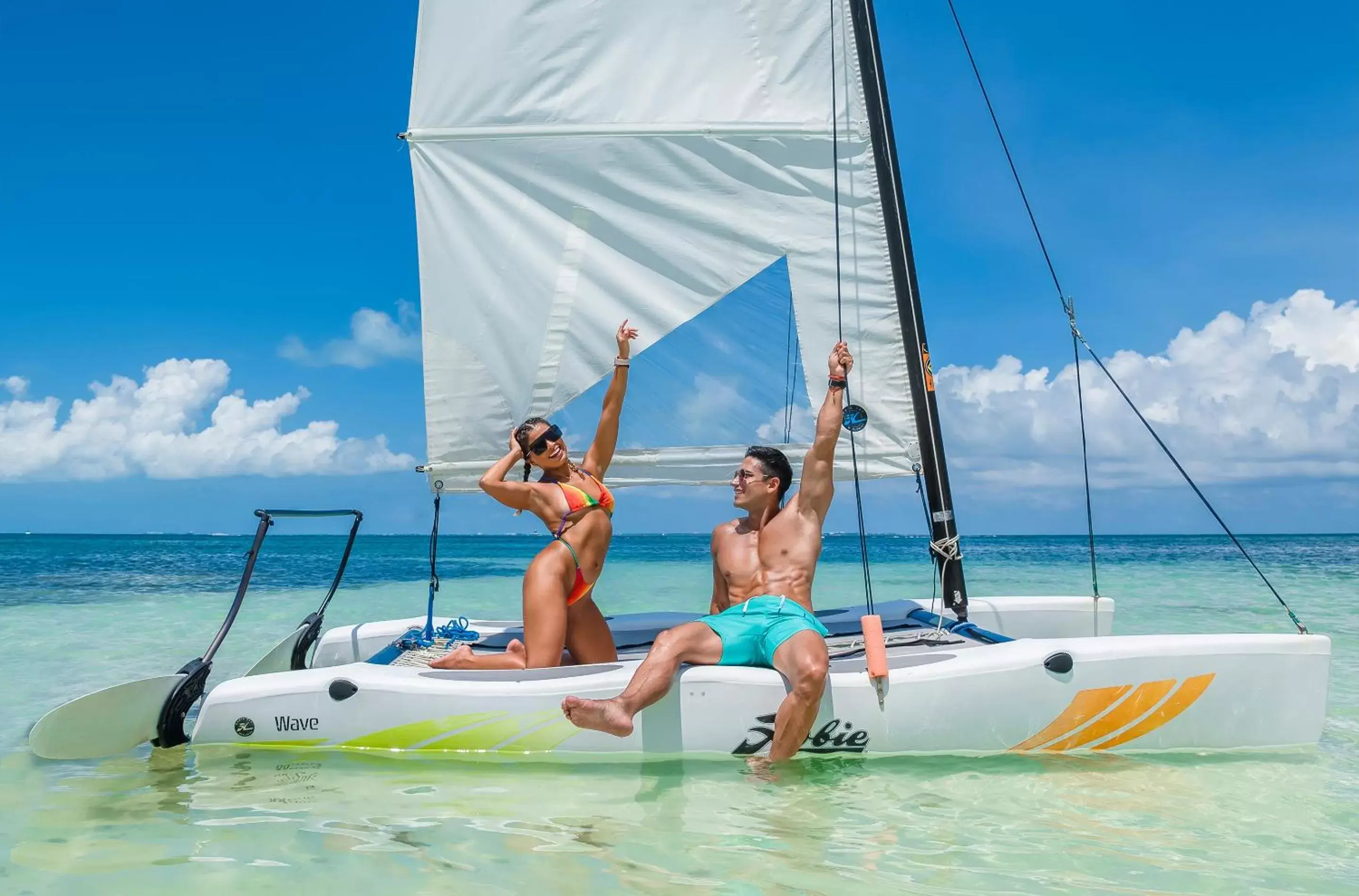 Activities, Windsurfing in The Tower by Temptation Cancun Resort - All Inclusive - Adults Only